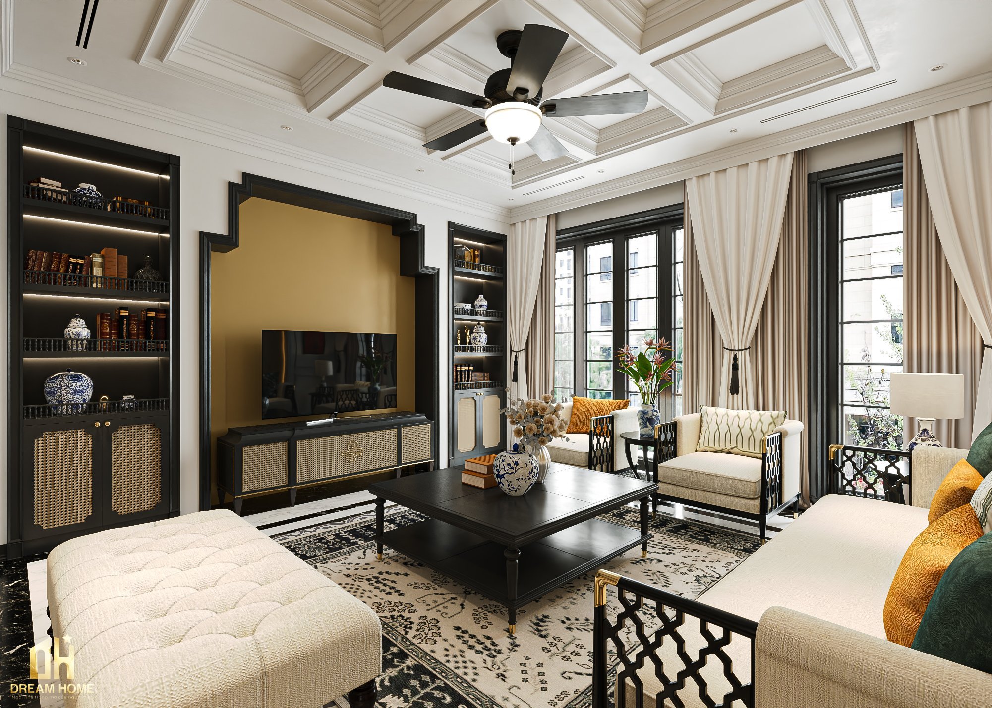 thiết kế nội thất penthouse ciputra