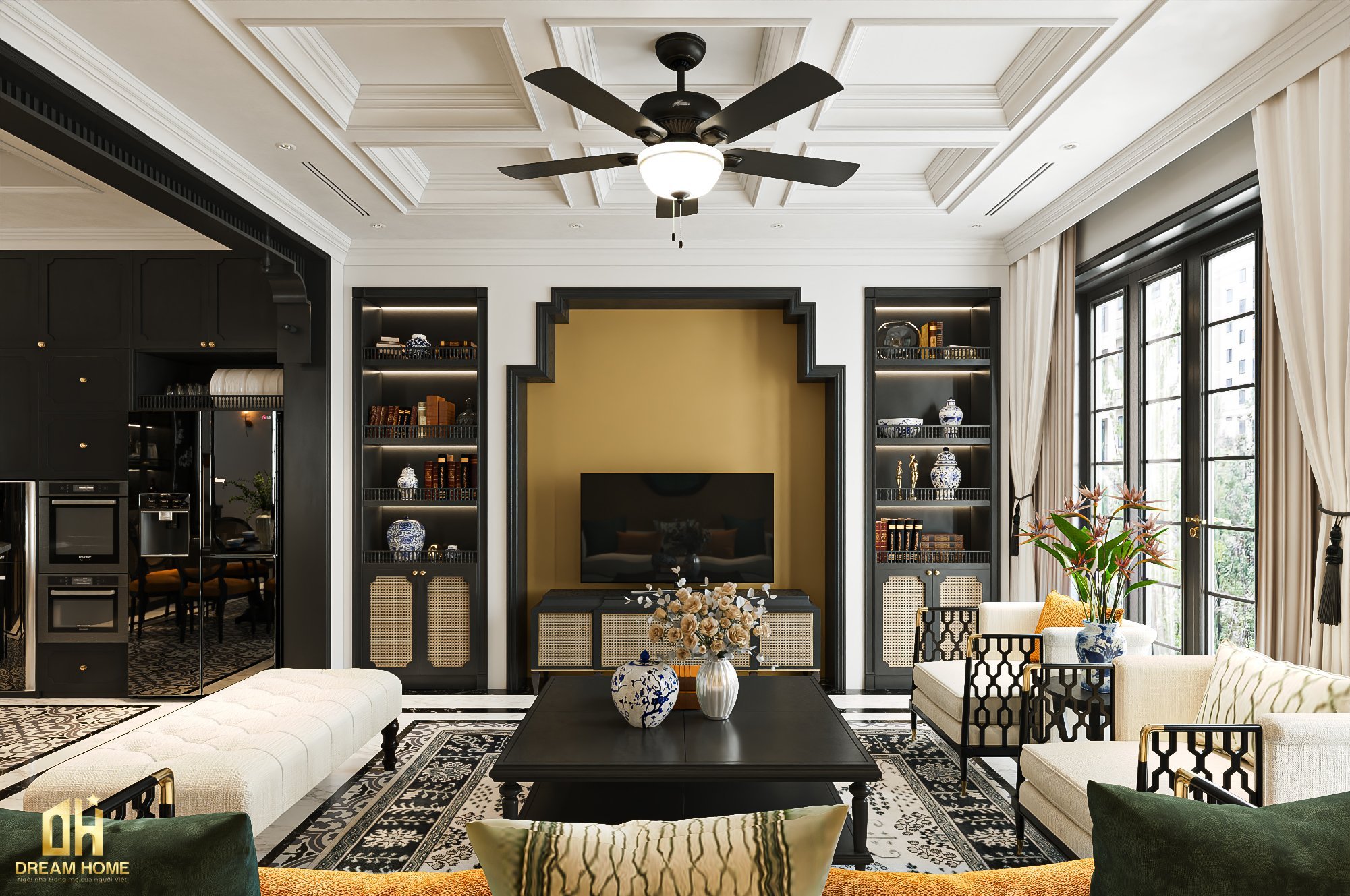 thiết kế nội thất penthouse ciputra