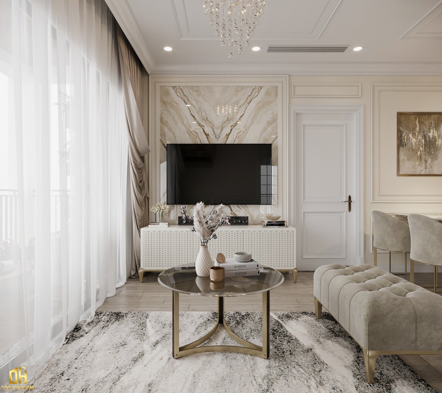 thiết kế nội thất penthouse ciputra