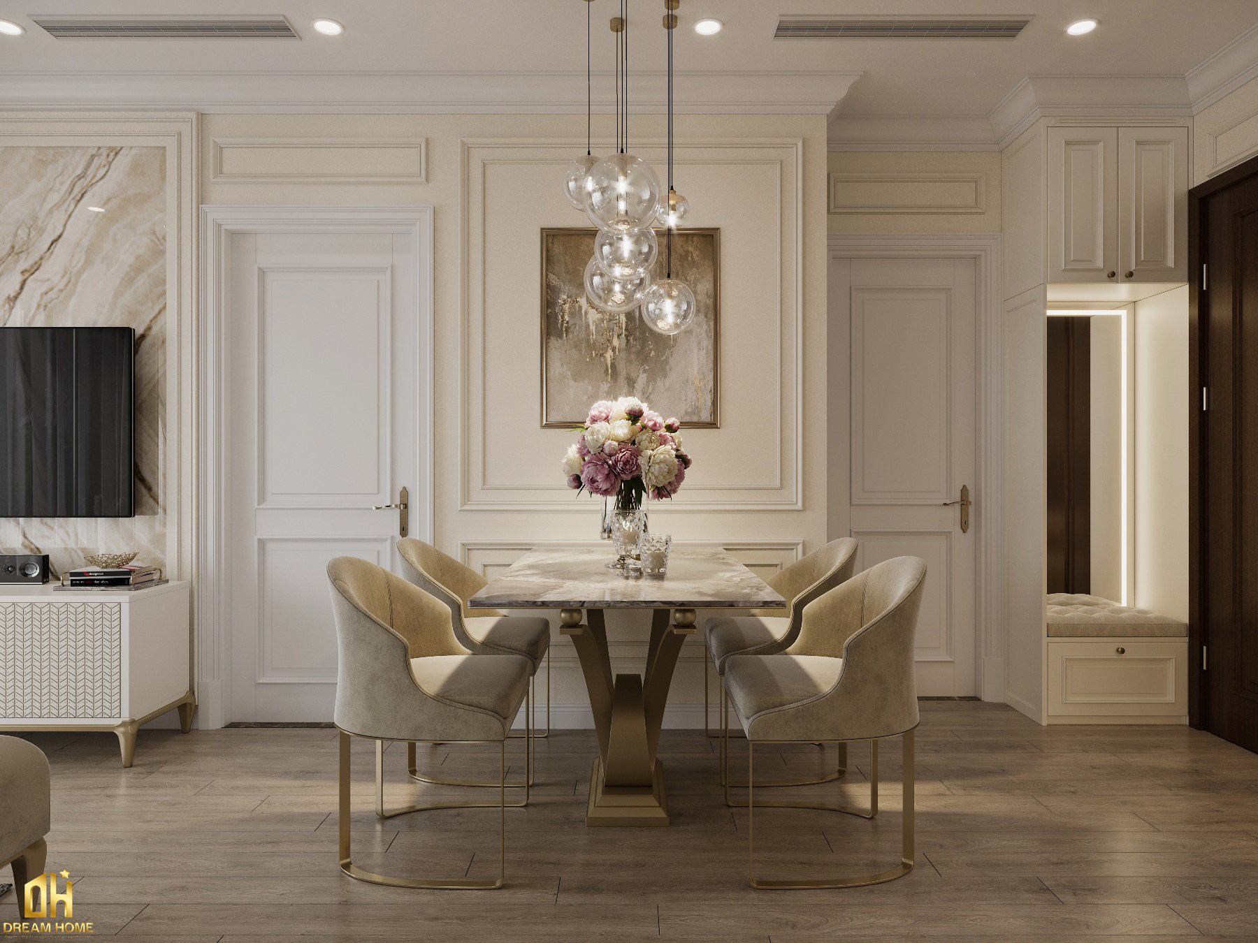 thiết kế nội thất penthouse ciputra
