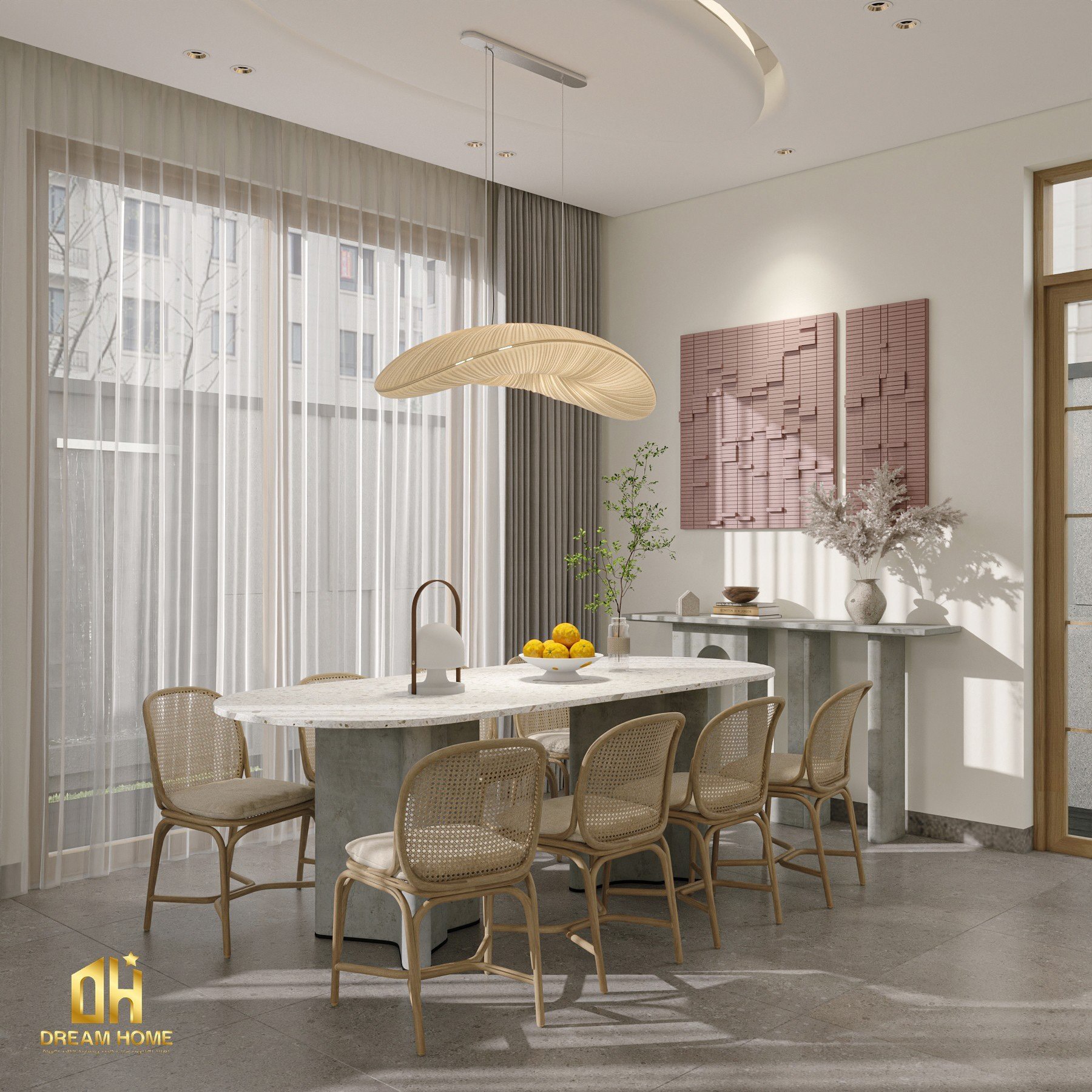 thiết kế nội thất biệt thự liền kề