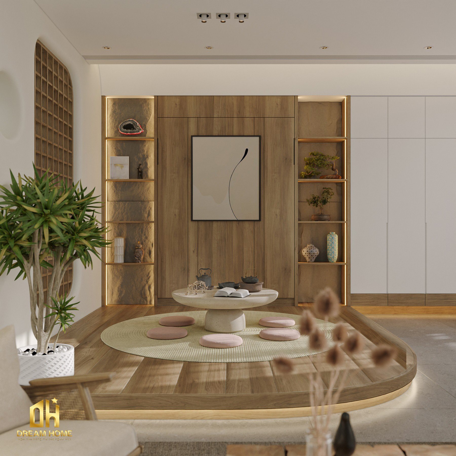 thiết kế nội thất biệt thự liền kề