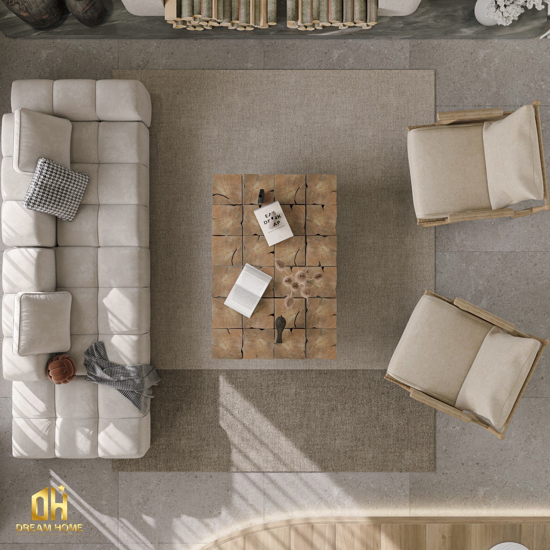 thiết kế nội thất biệt thự liền kề