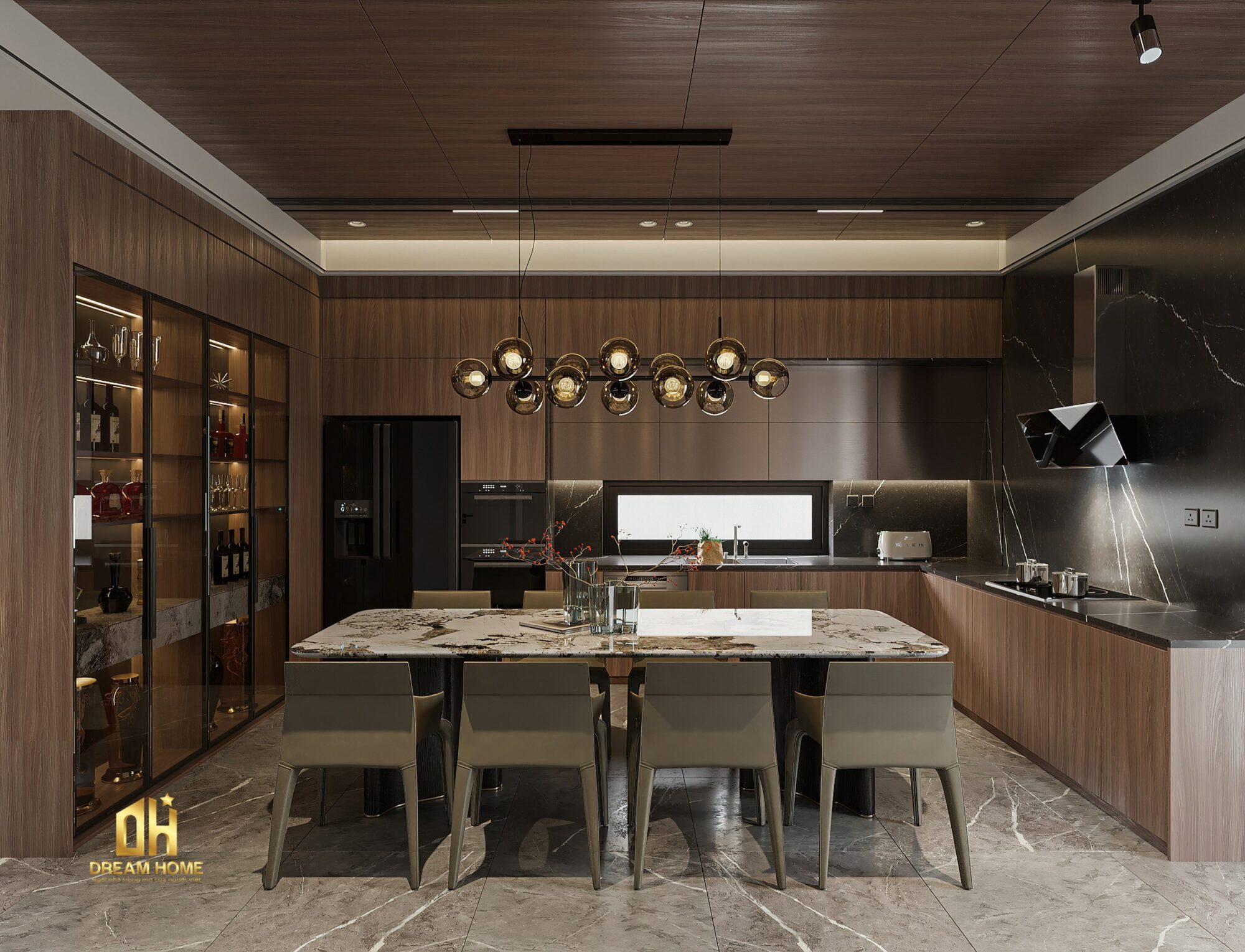 thiết kế nội thất penthouse sunshine city