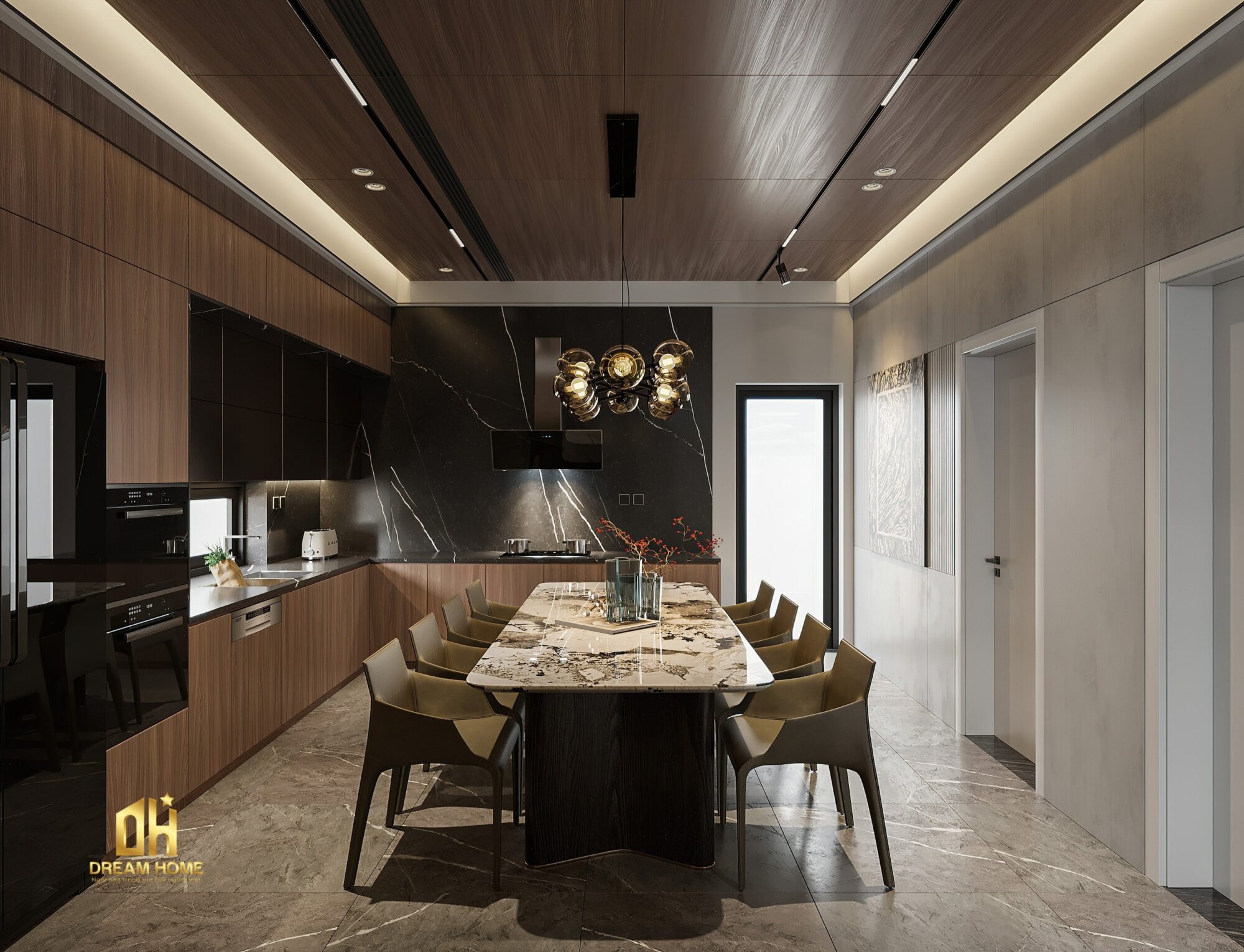thiết kế nội thất penthouse sunshine city