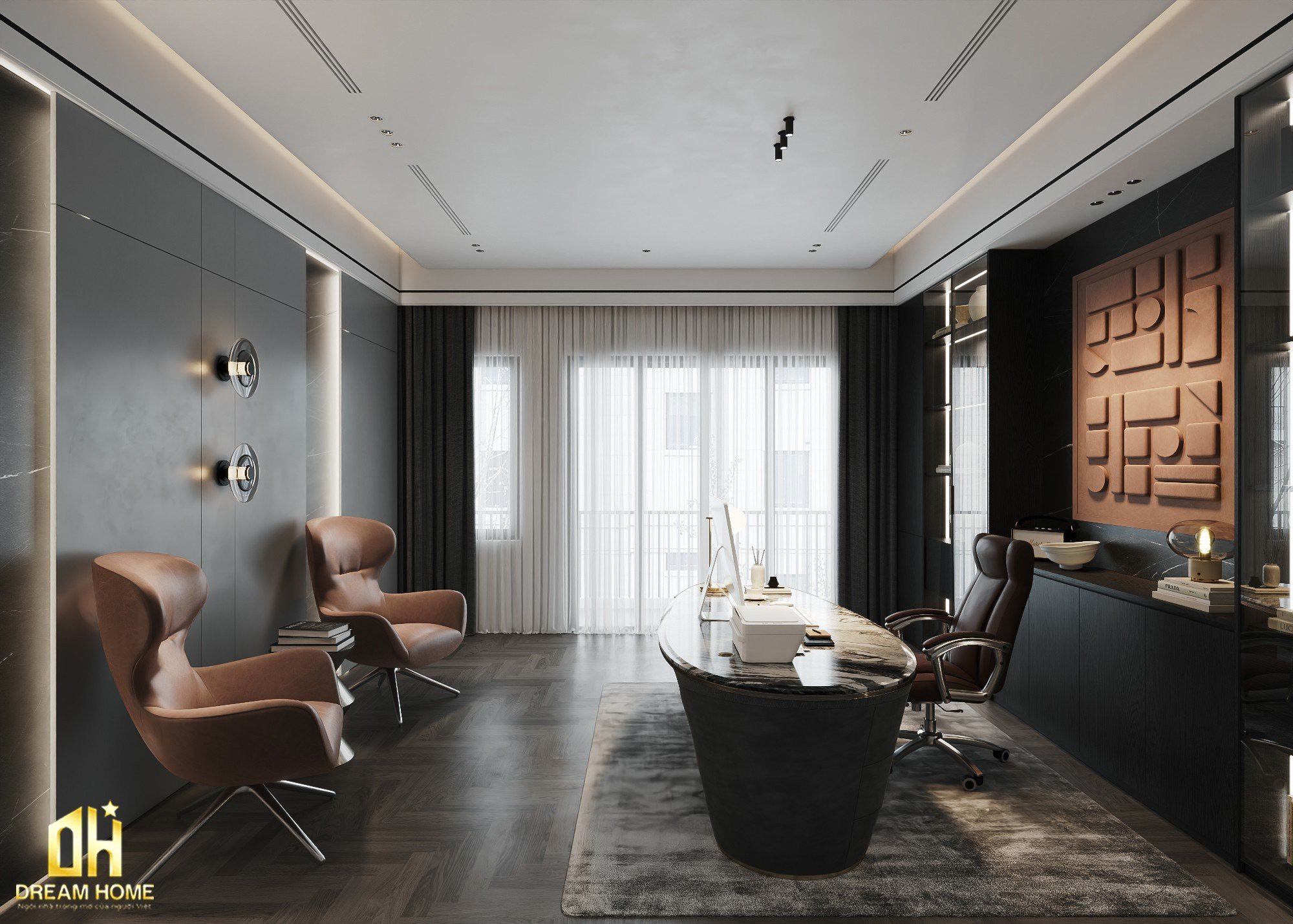 cải tạo nội thất biệt thự Park City