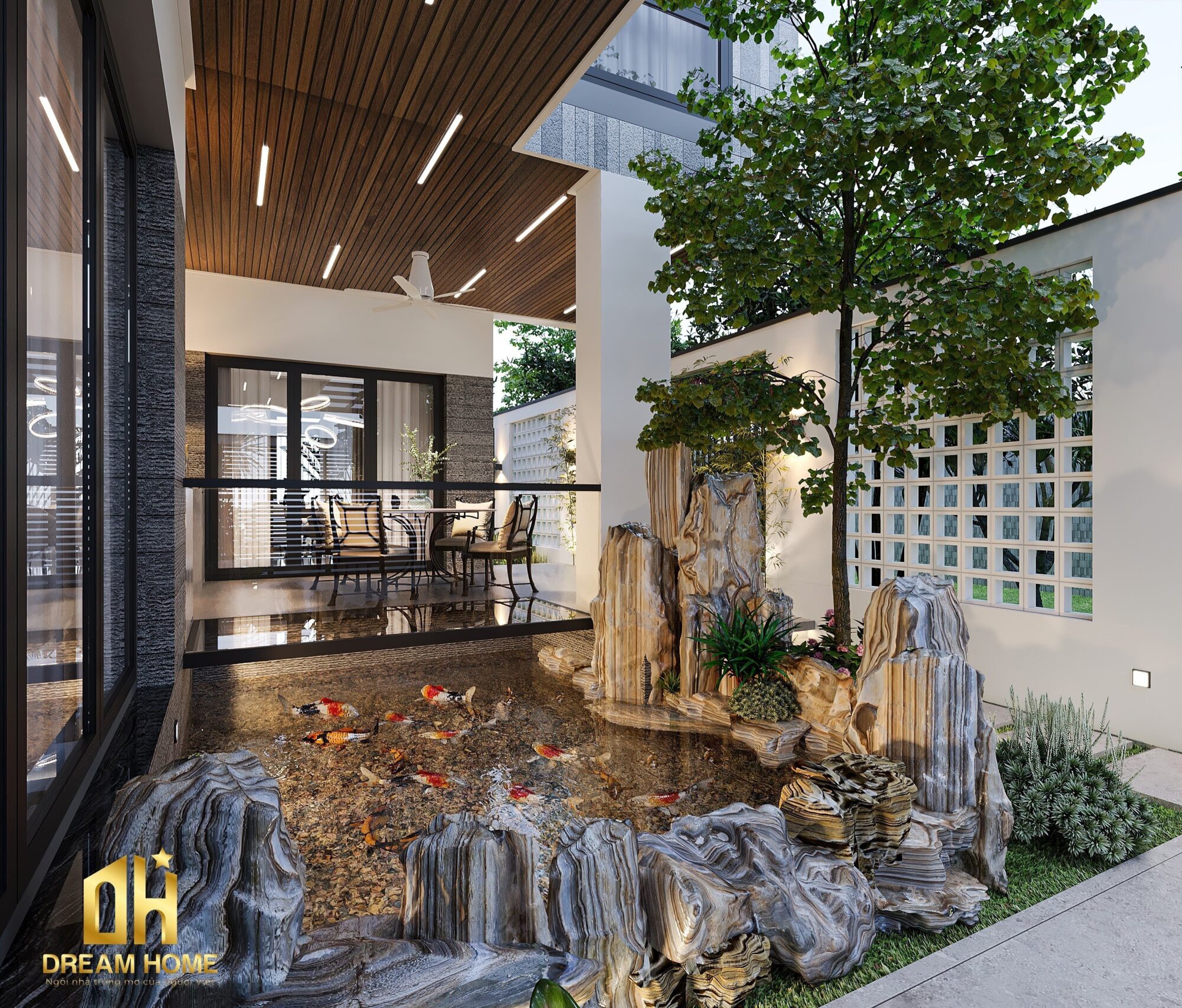 cải tạo nội thất biệt thự Park City