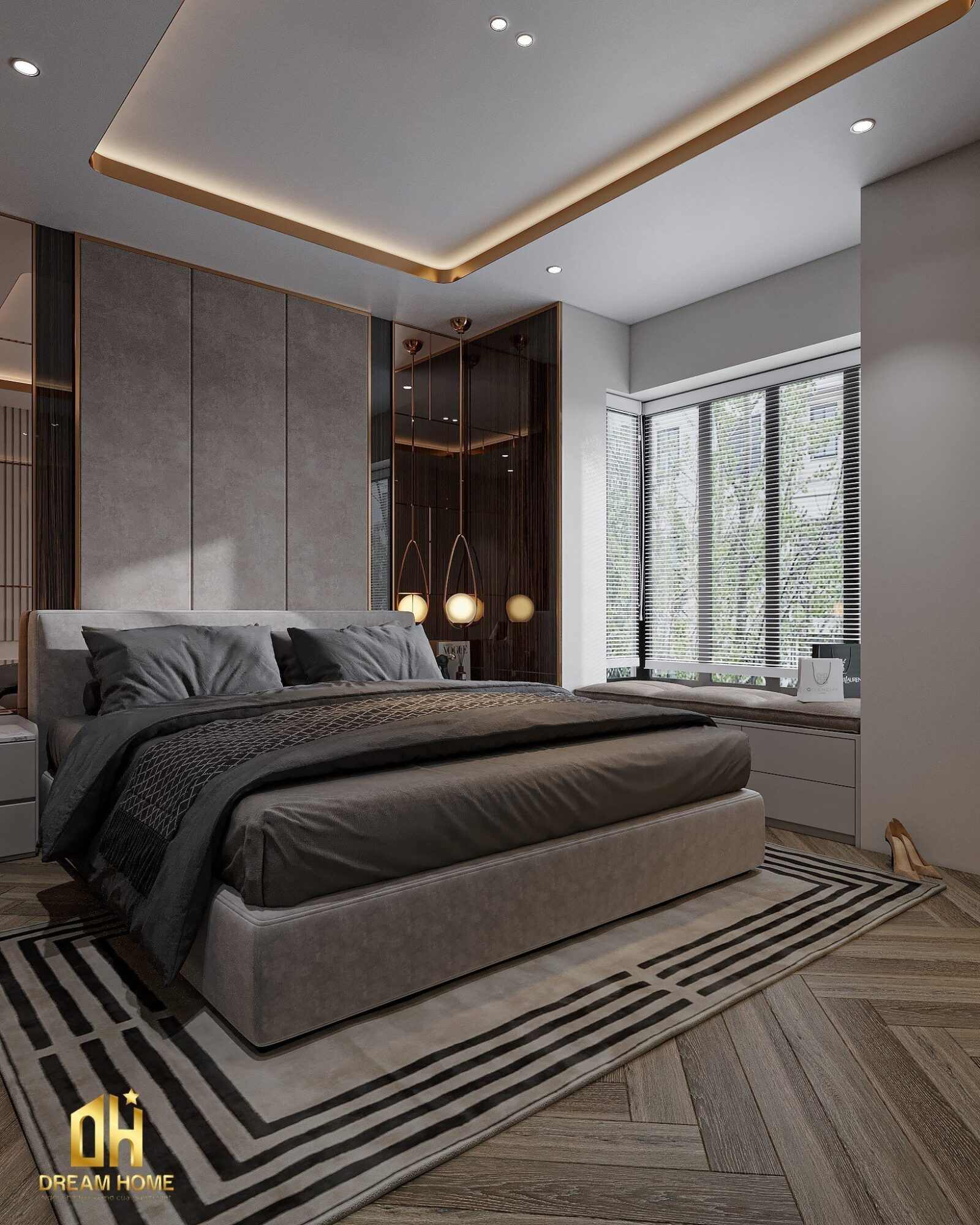thiết kế nội thất duplex Ecopark