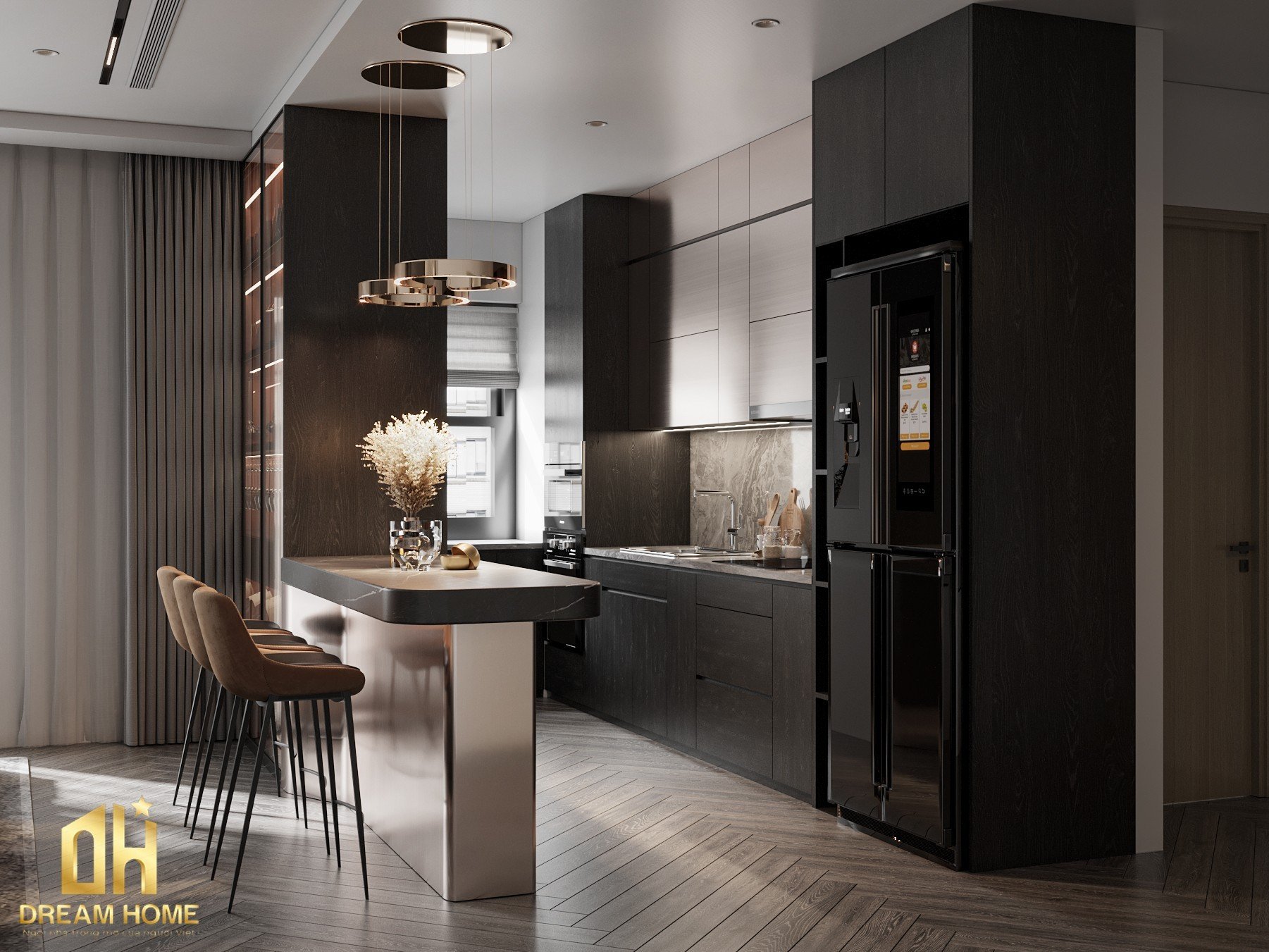 thiết kế nội thất duplex Ecopark