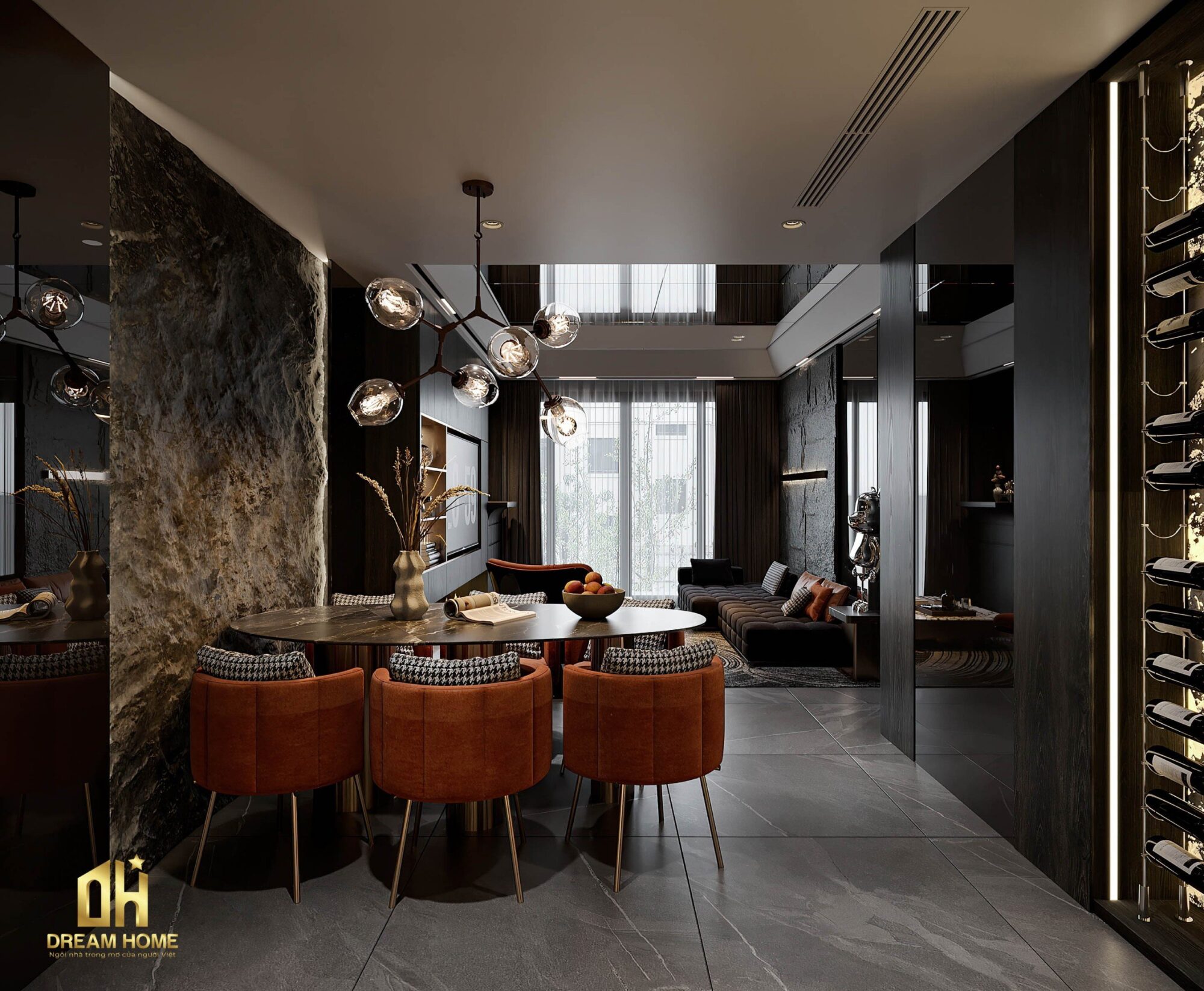 thiết kế nội thất duplex Ecopark