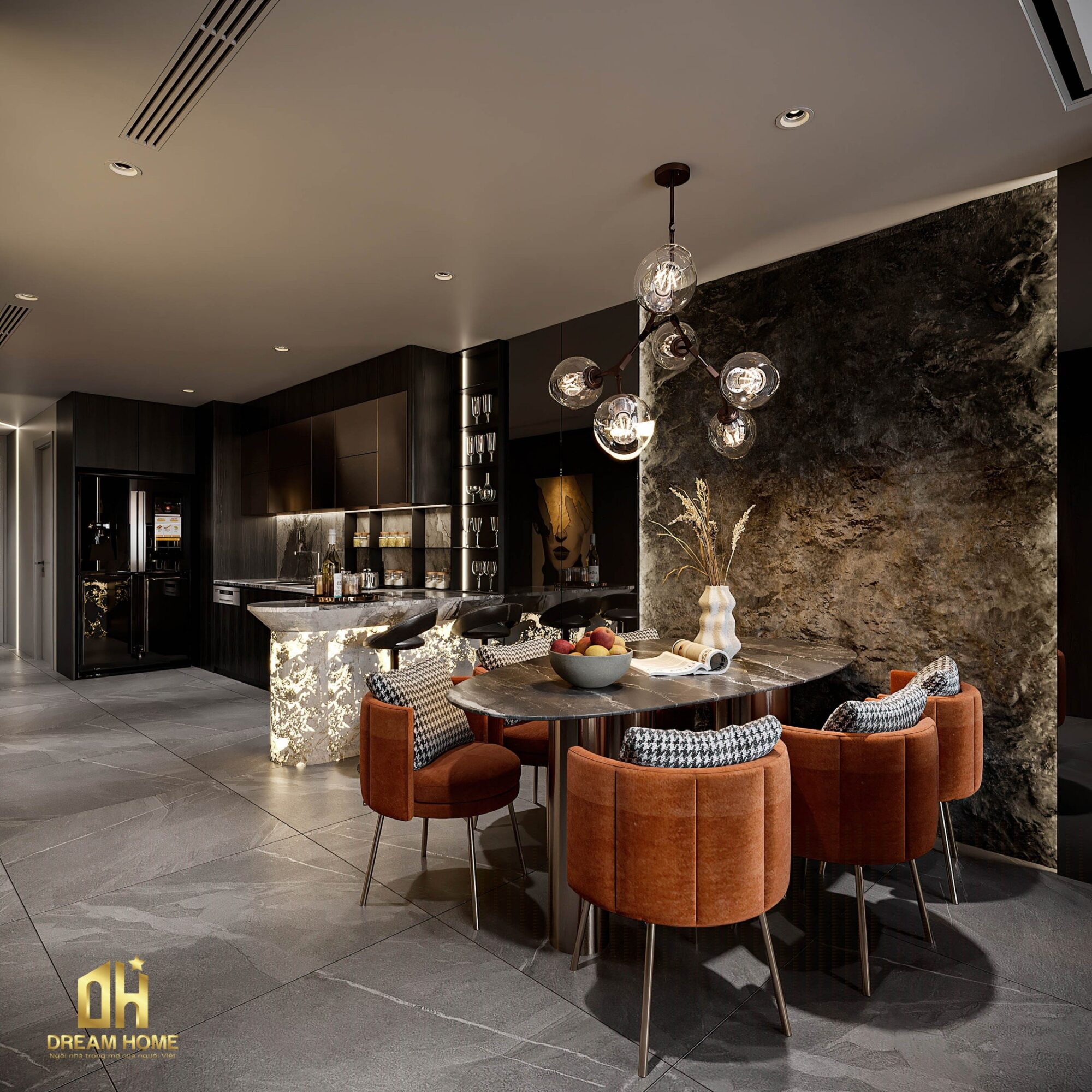 thiết kế nội thất duplex Ecopark