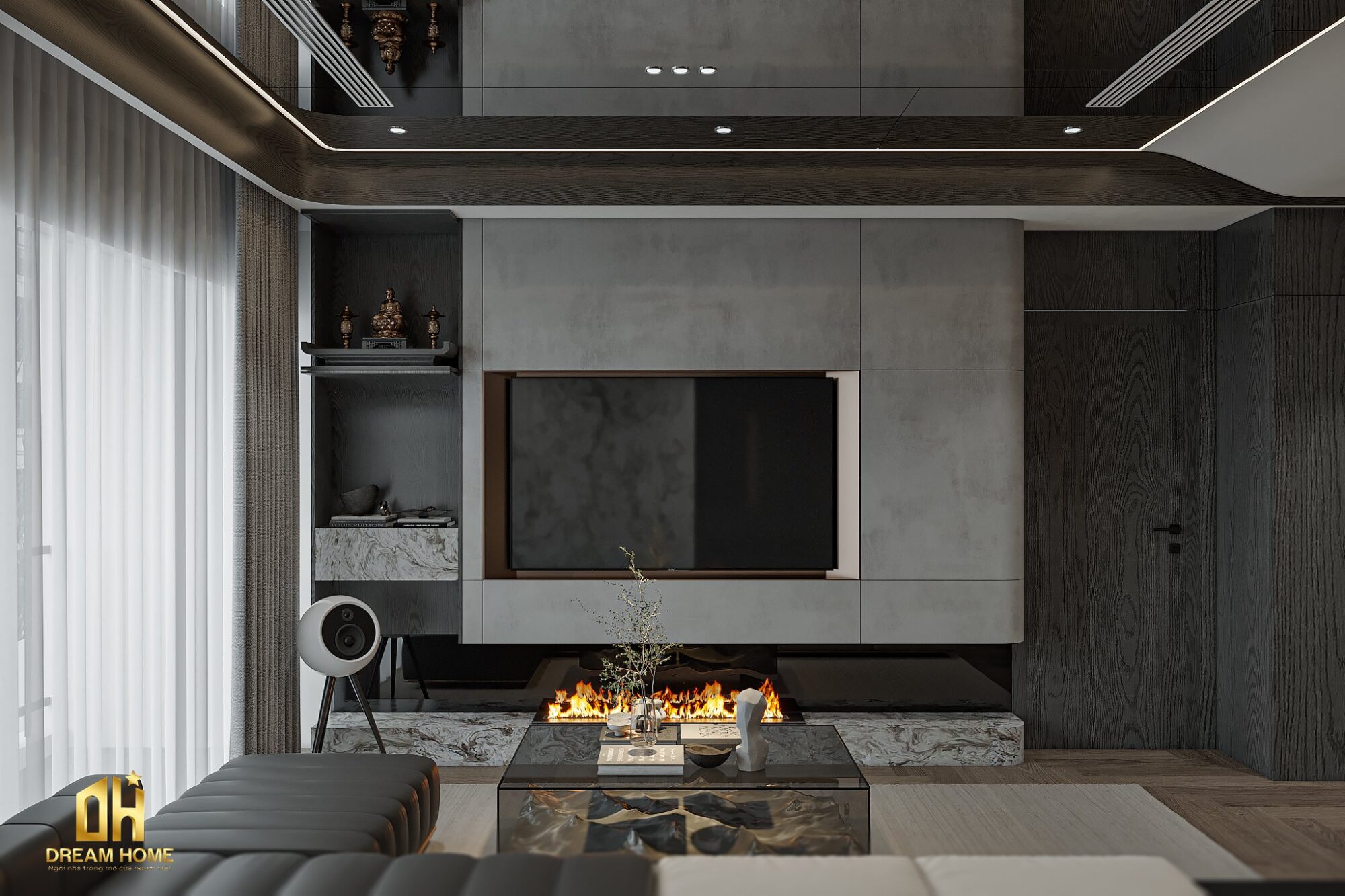 thiết kế nội thất duplex Ecopark