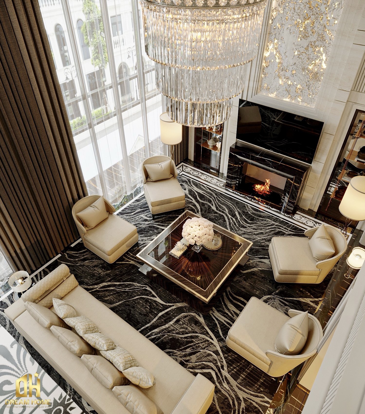 cải tạo nội thất biệt thự Park City