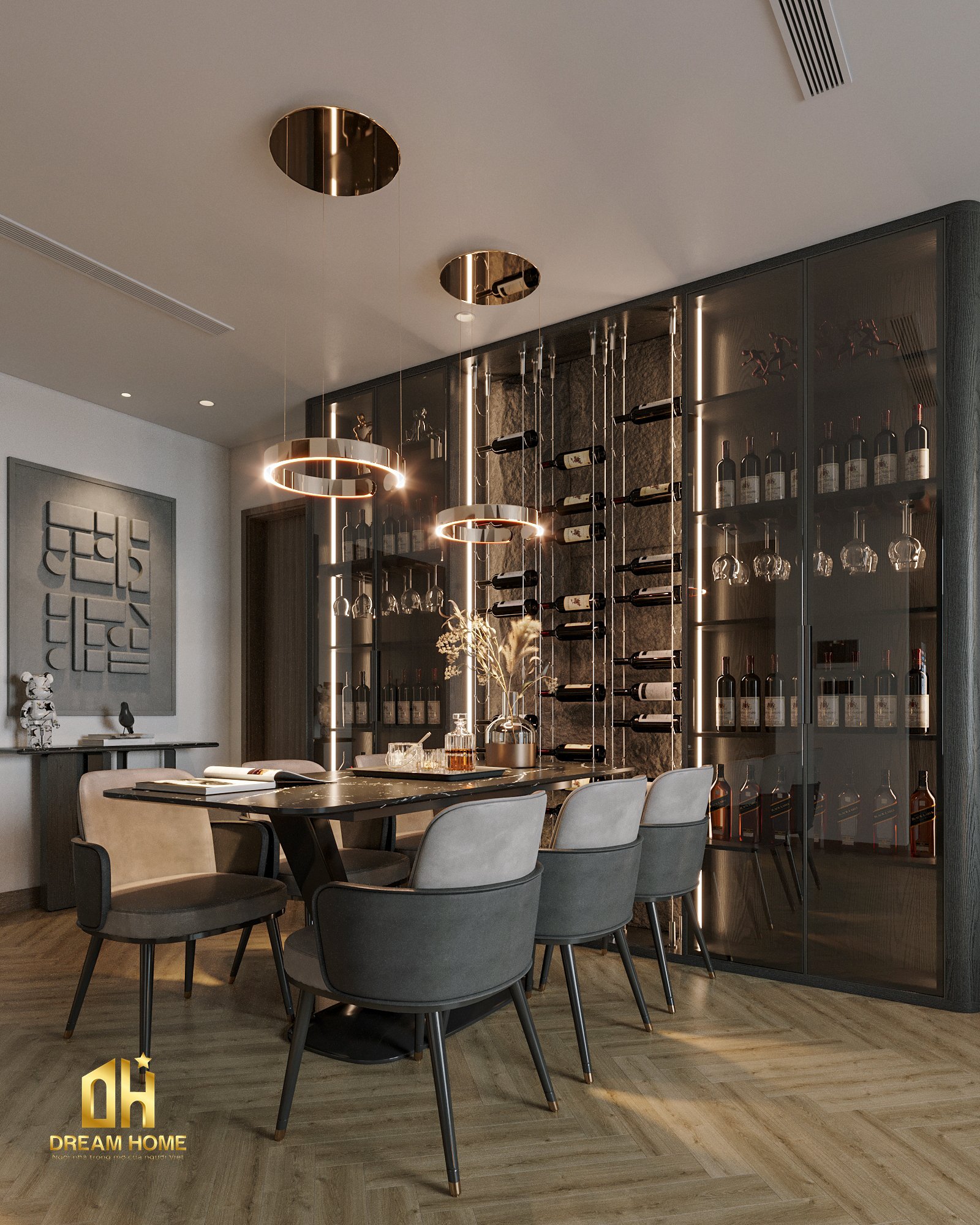 thiết kế nội thất duplex Ecopark