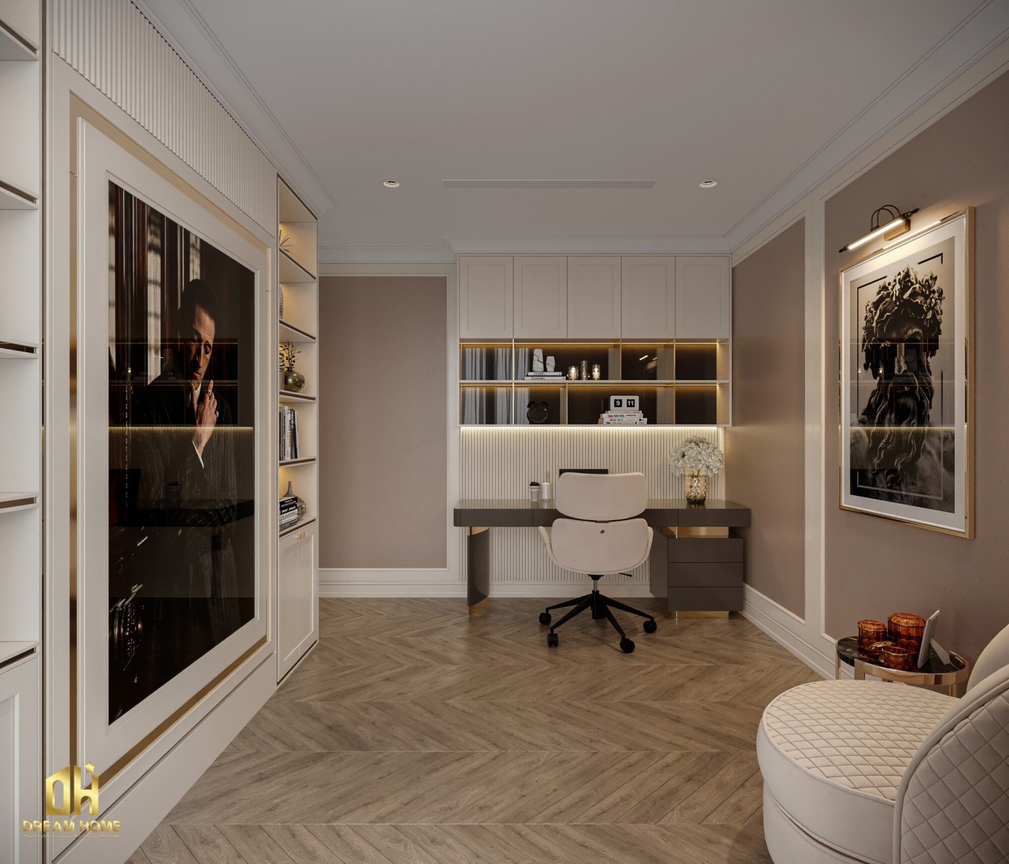 thiết kế nội thất duplex Ecopark