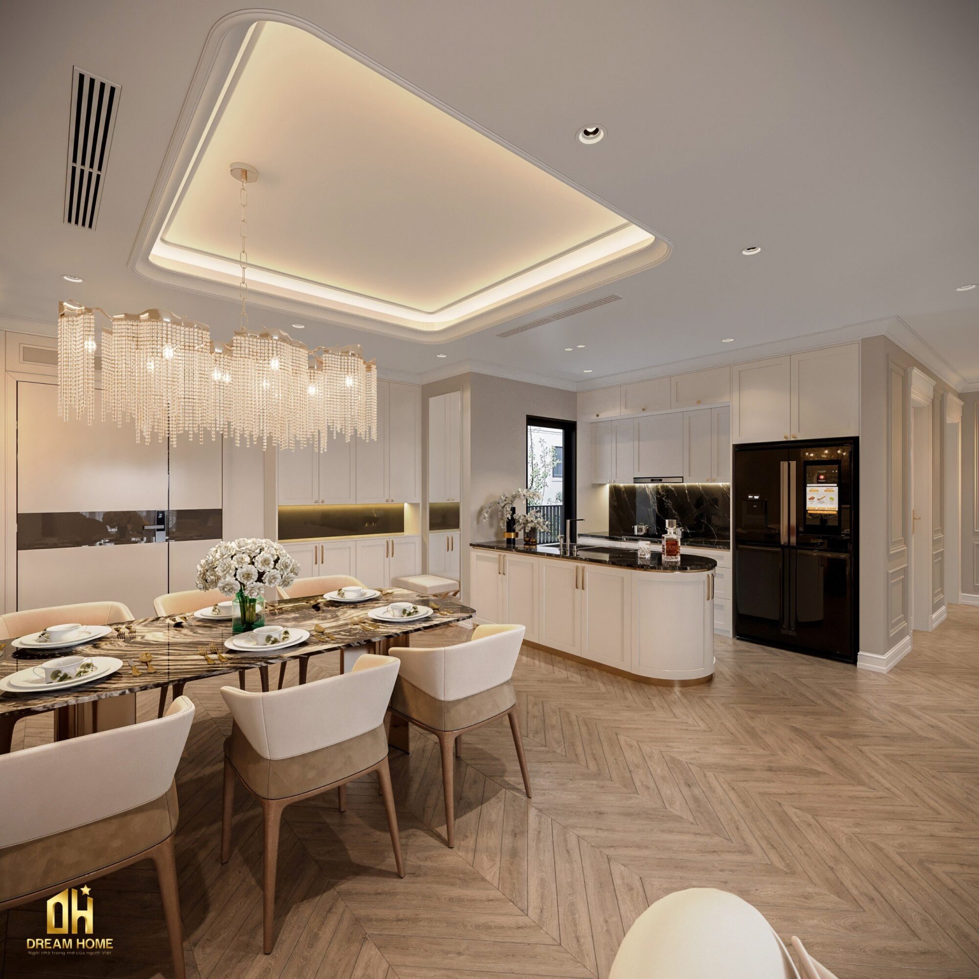 thiết kế nội thất duplex Ecopark