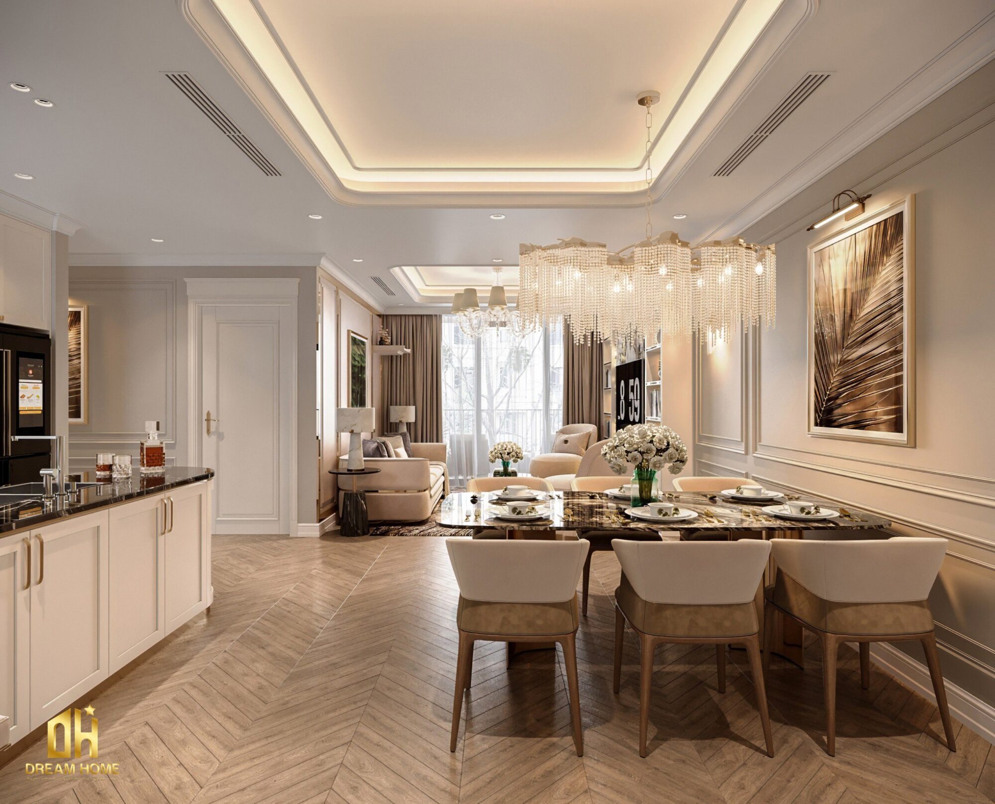 thiết kế nội thất duplex Ecopark