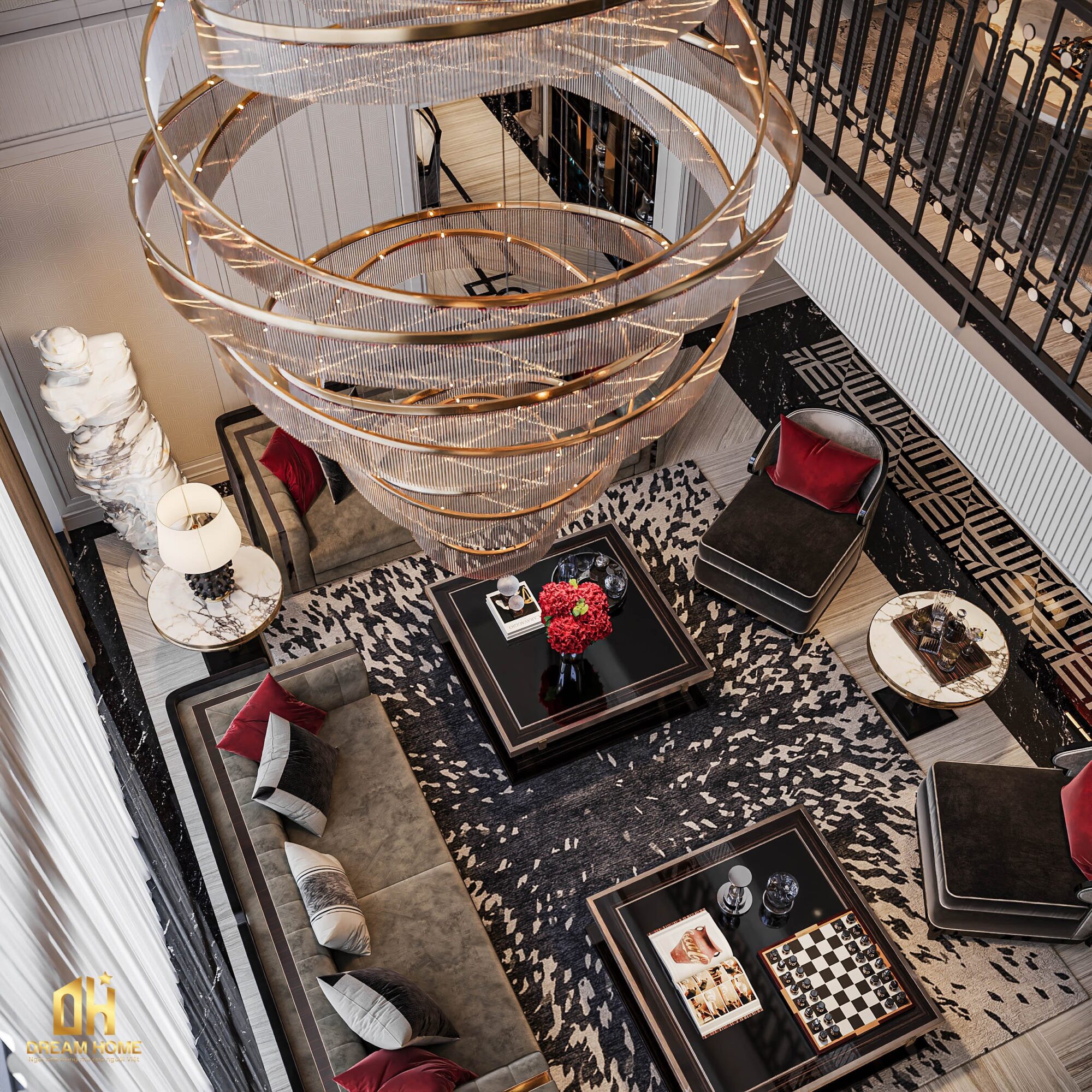 thiết kế nội thất penthouse sunshine city