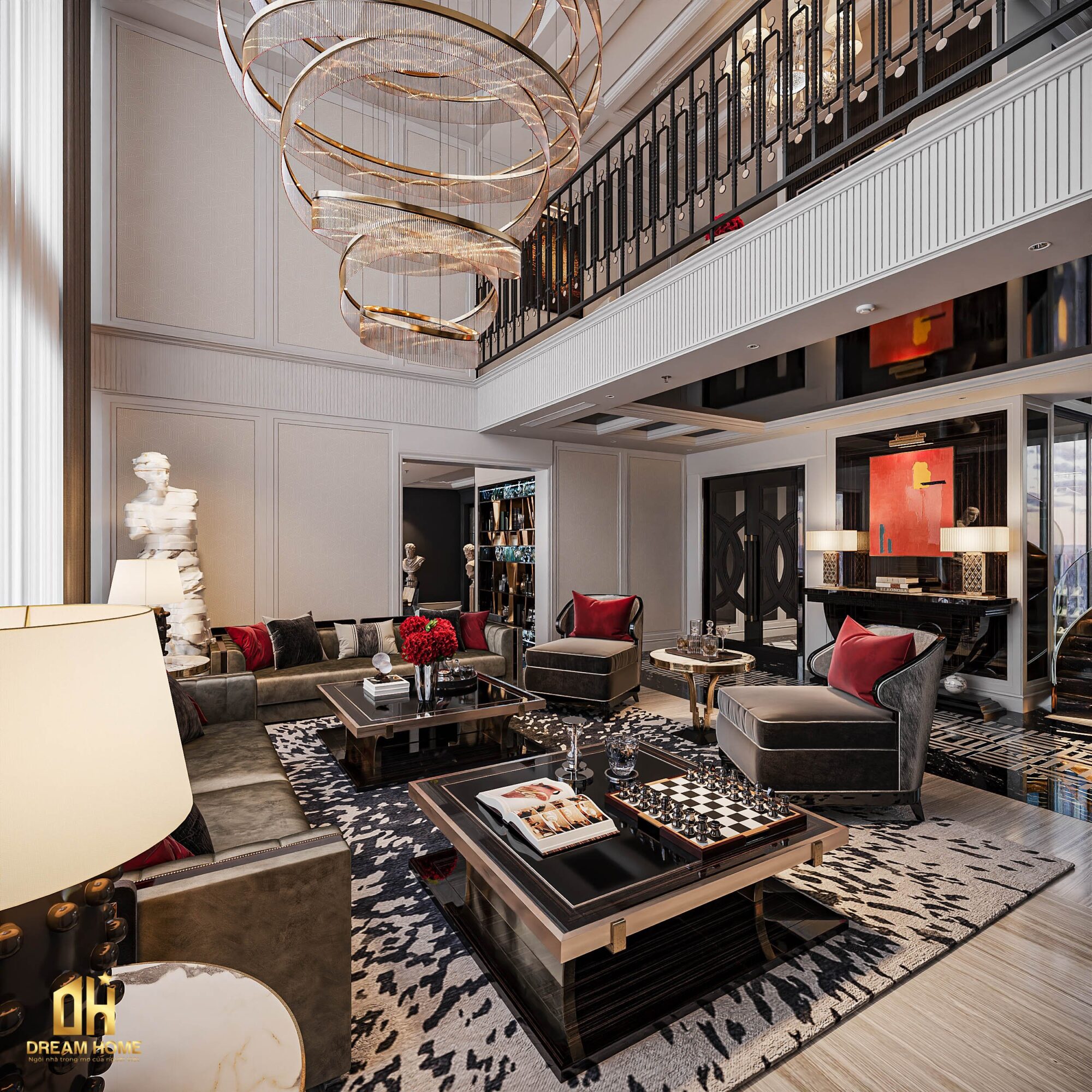 thiết kế nội thất penthouse sunshine city