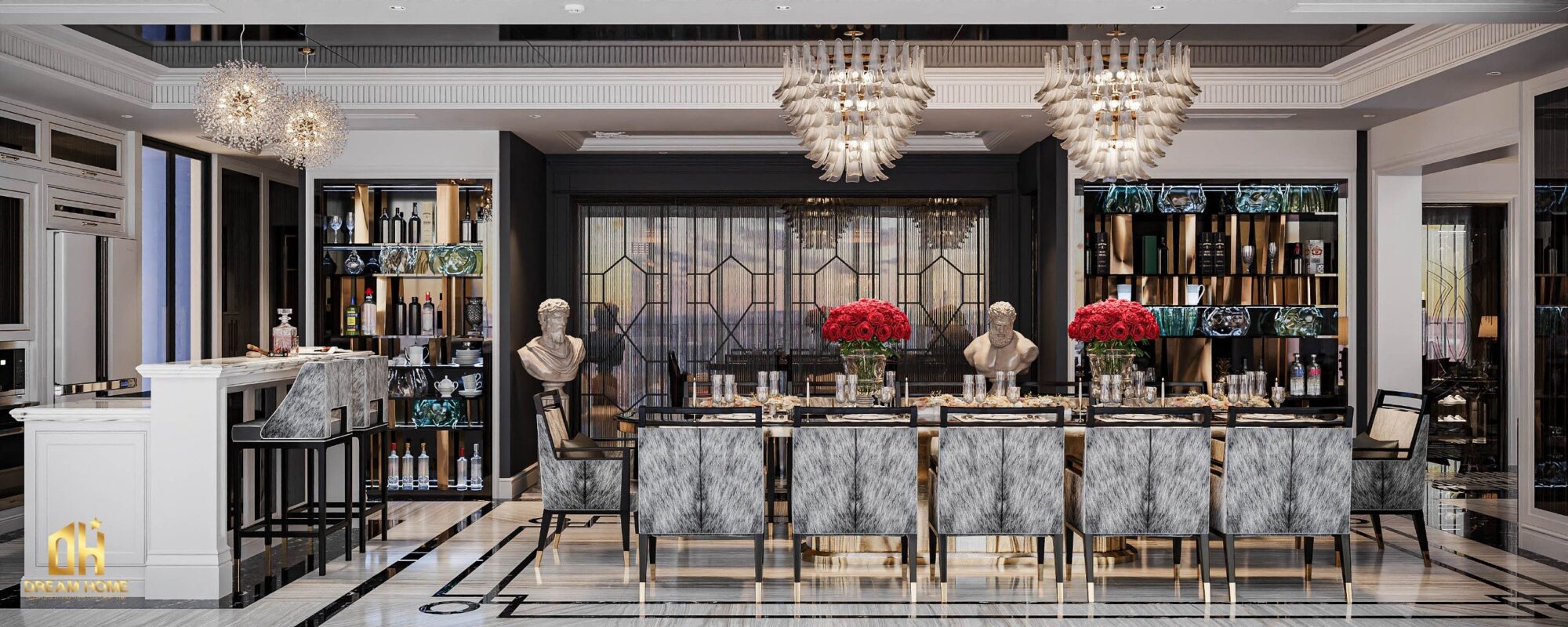 thiết kế nội thất penthouse sunshine city