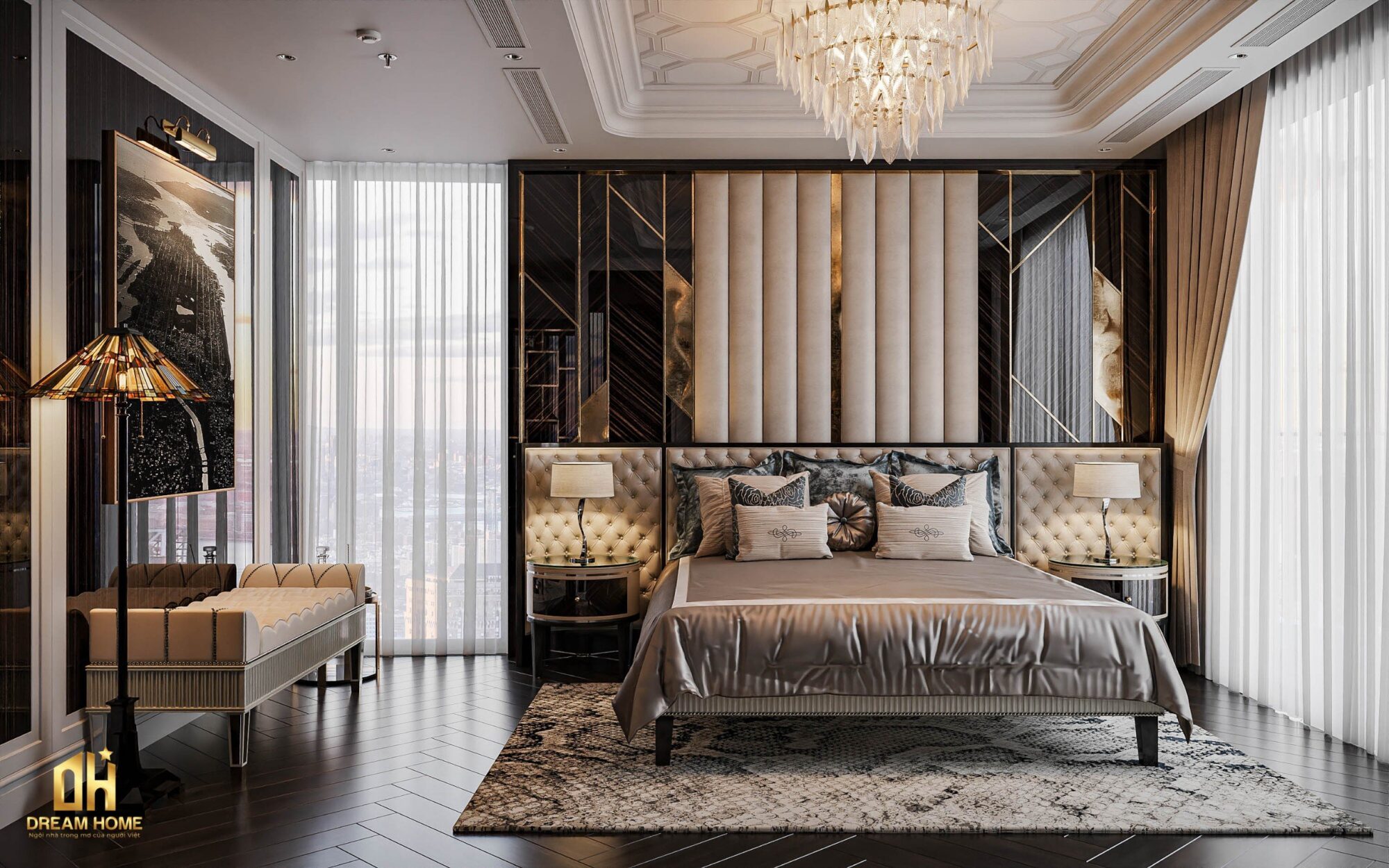 thiết kế nội thất penthouse sunshine city