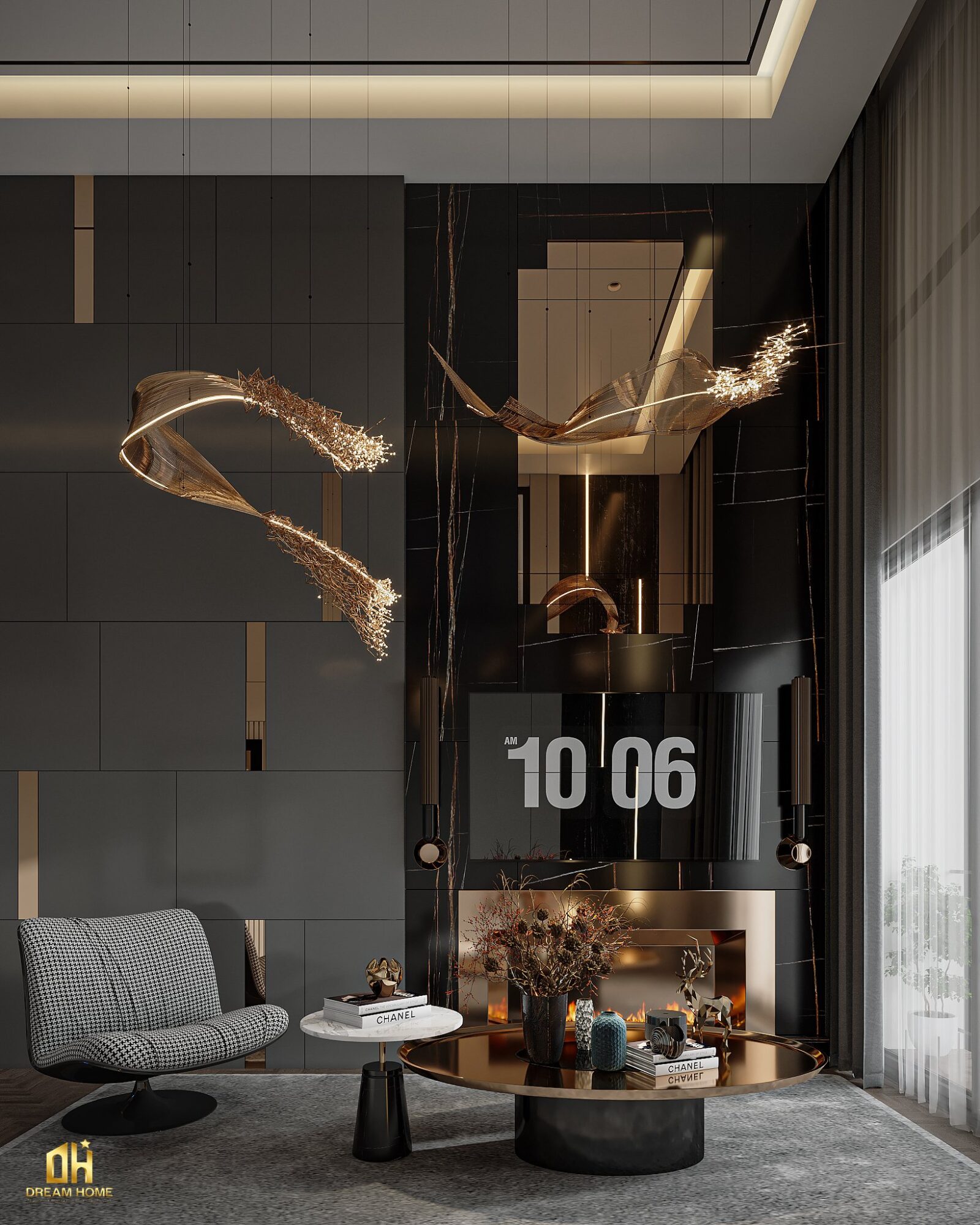 thiết kế nội thất duplex Ecopark