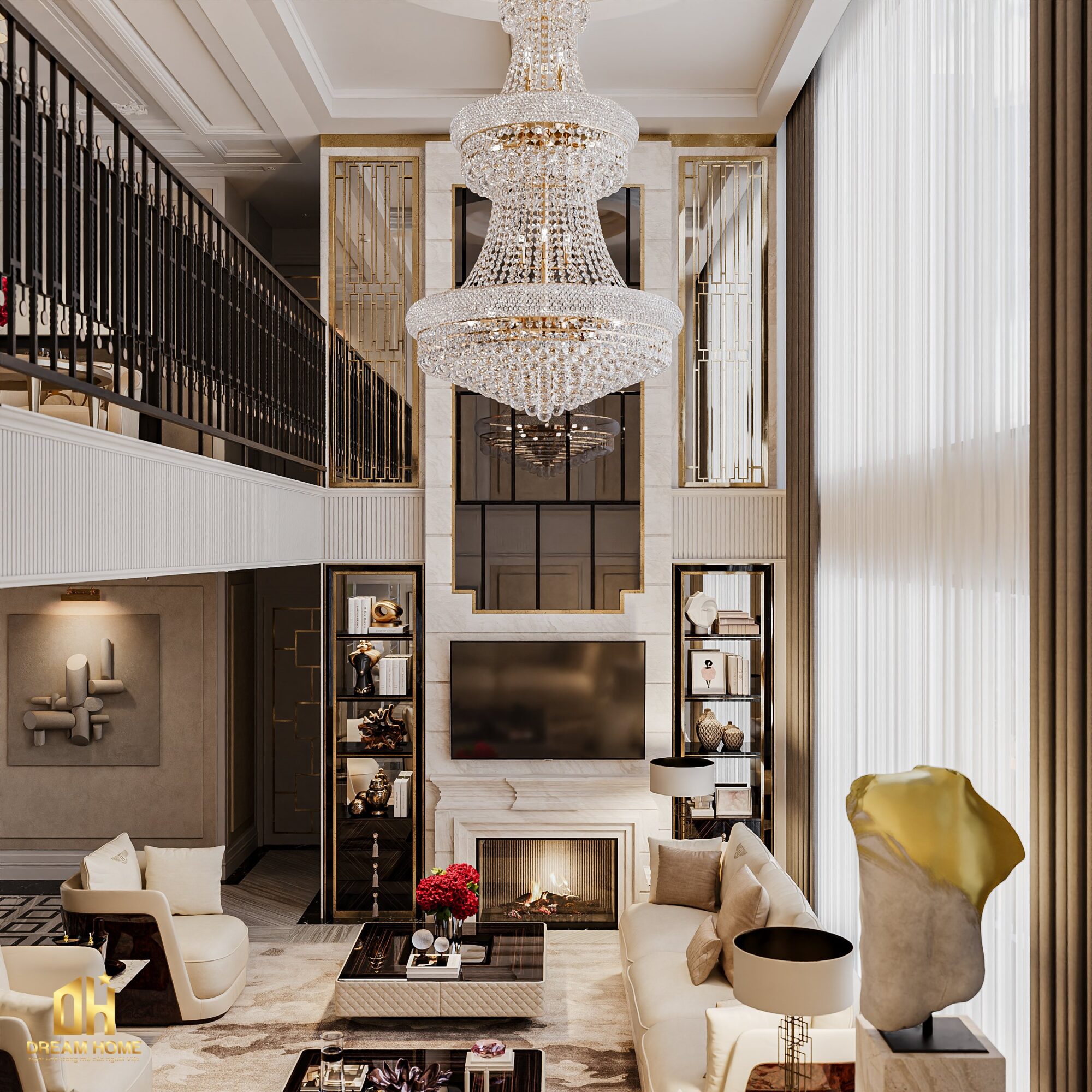thiết kế nội thất penthouse ciputra