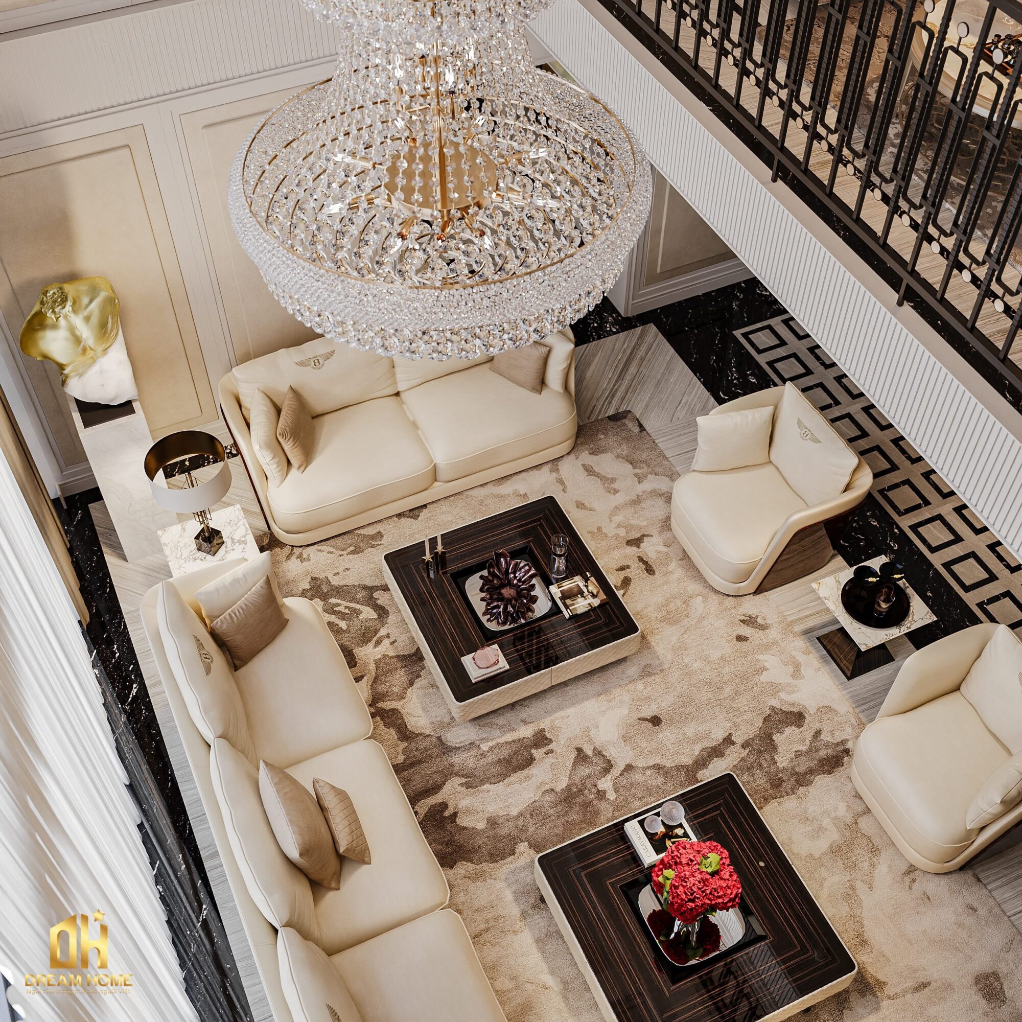 thiết kế nội thất penthouse ciputra