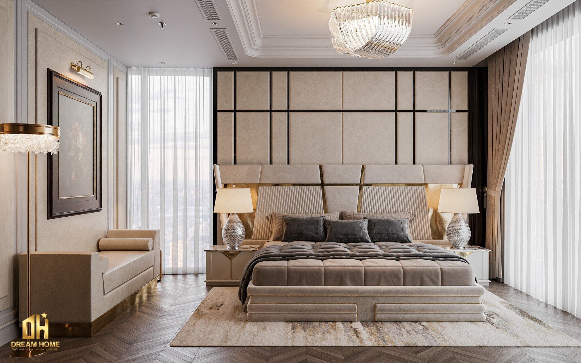 thiết kế nội thất penthouse ciputra