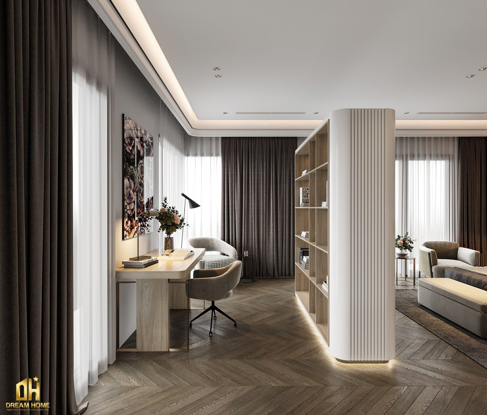 cải tạo nội thất biệt thự Park City