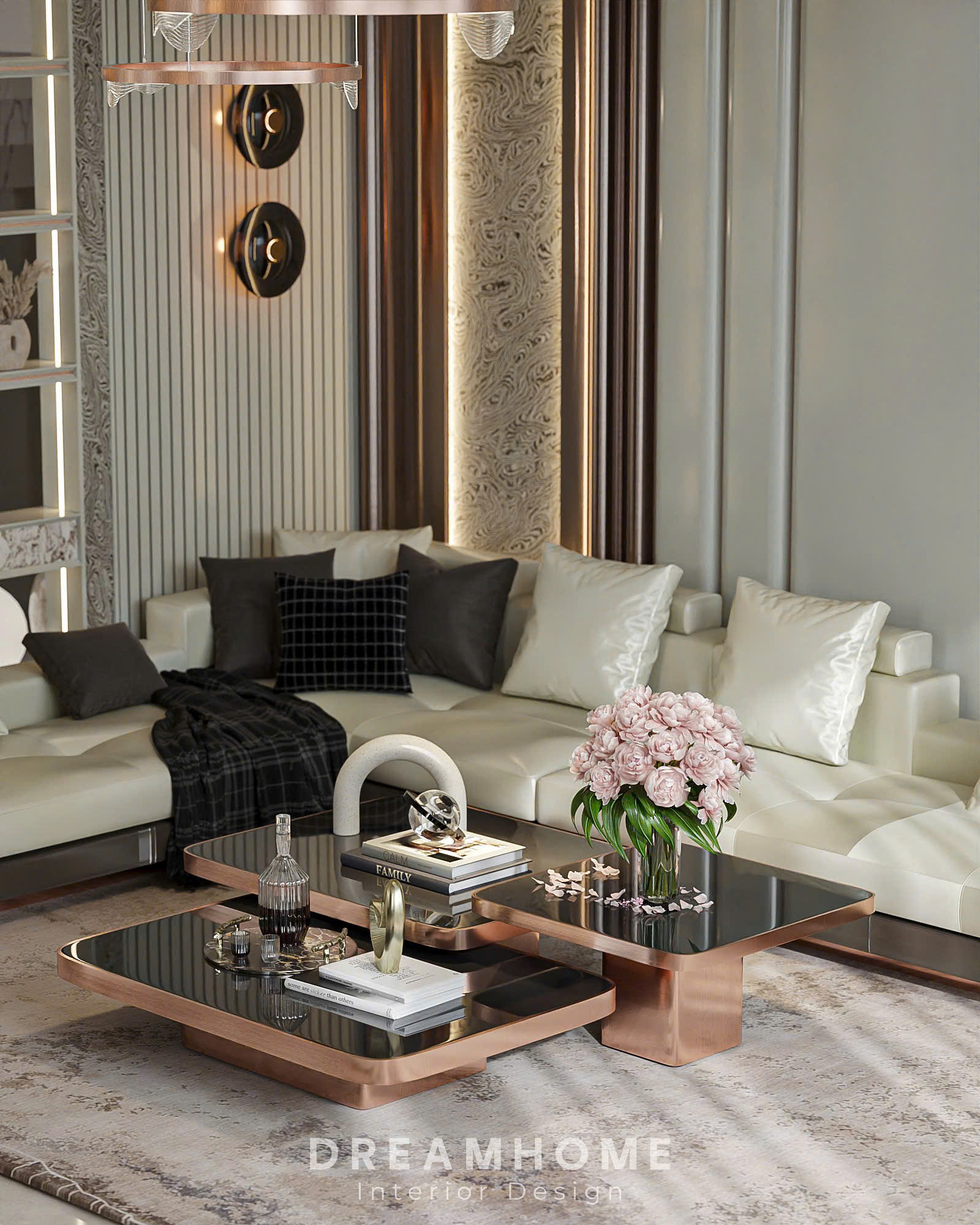 thiết kế nội thất biệt thự liền kề