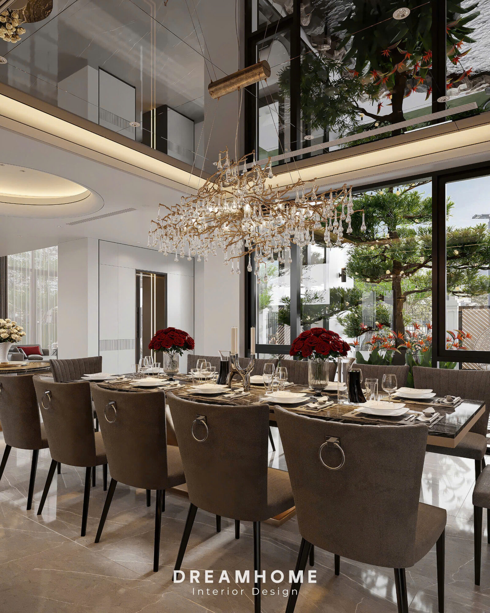 thiết kế nội thất penthouse sunshine city