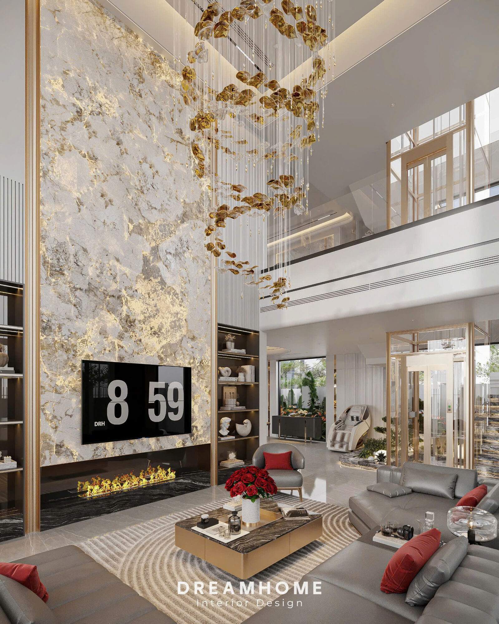 thiết kế nội thất penthouse sunshine city