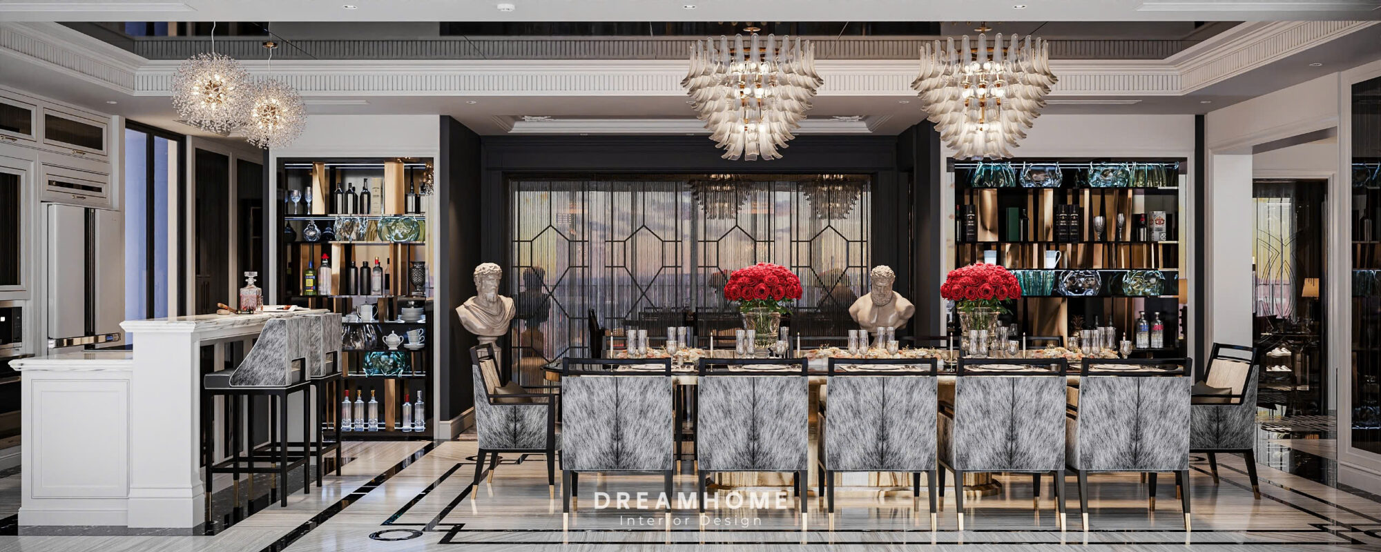 thiết kế nội thất penthouse ciputra