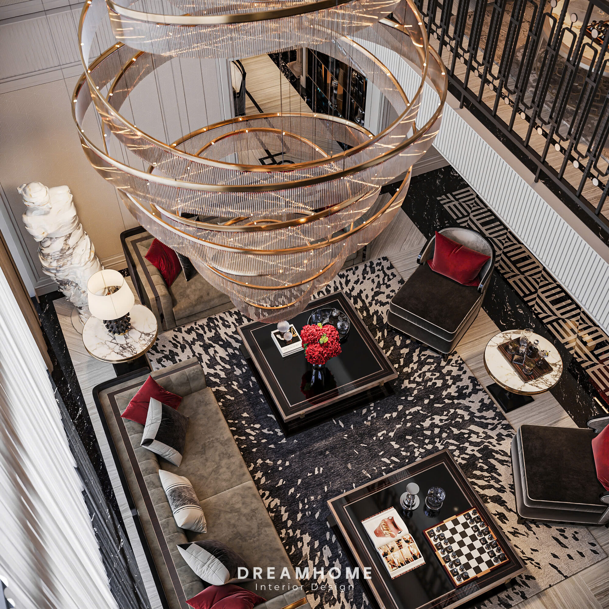 thiết kế nội thất penthouse ciputra