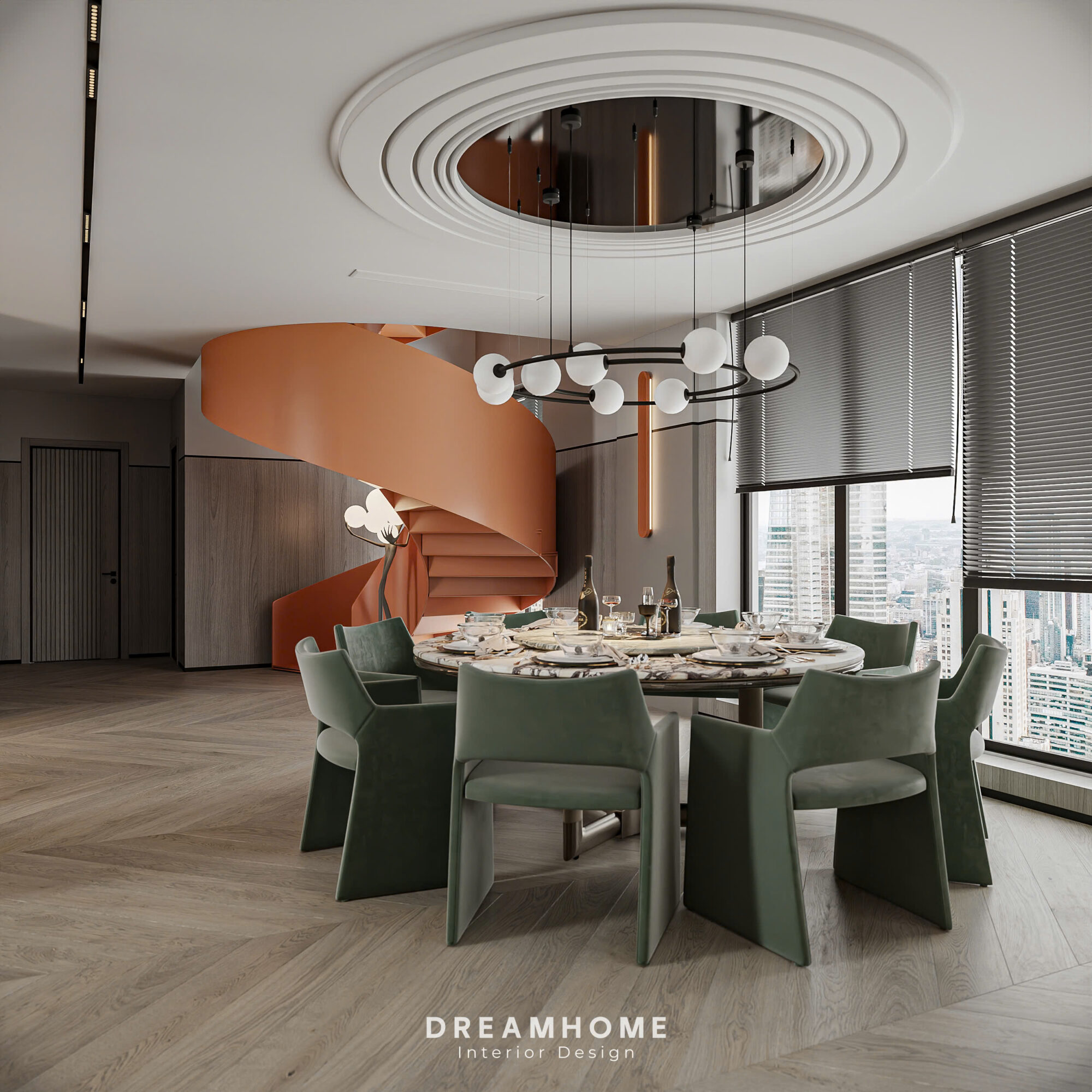 thiết kế nội thất penthouse sunshine city