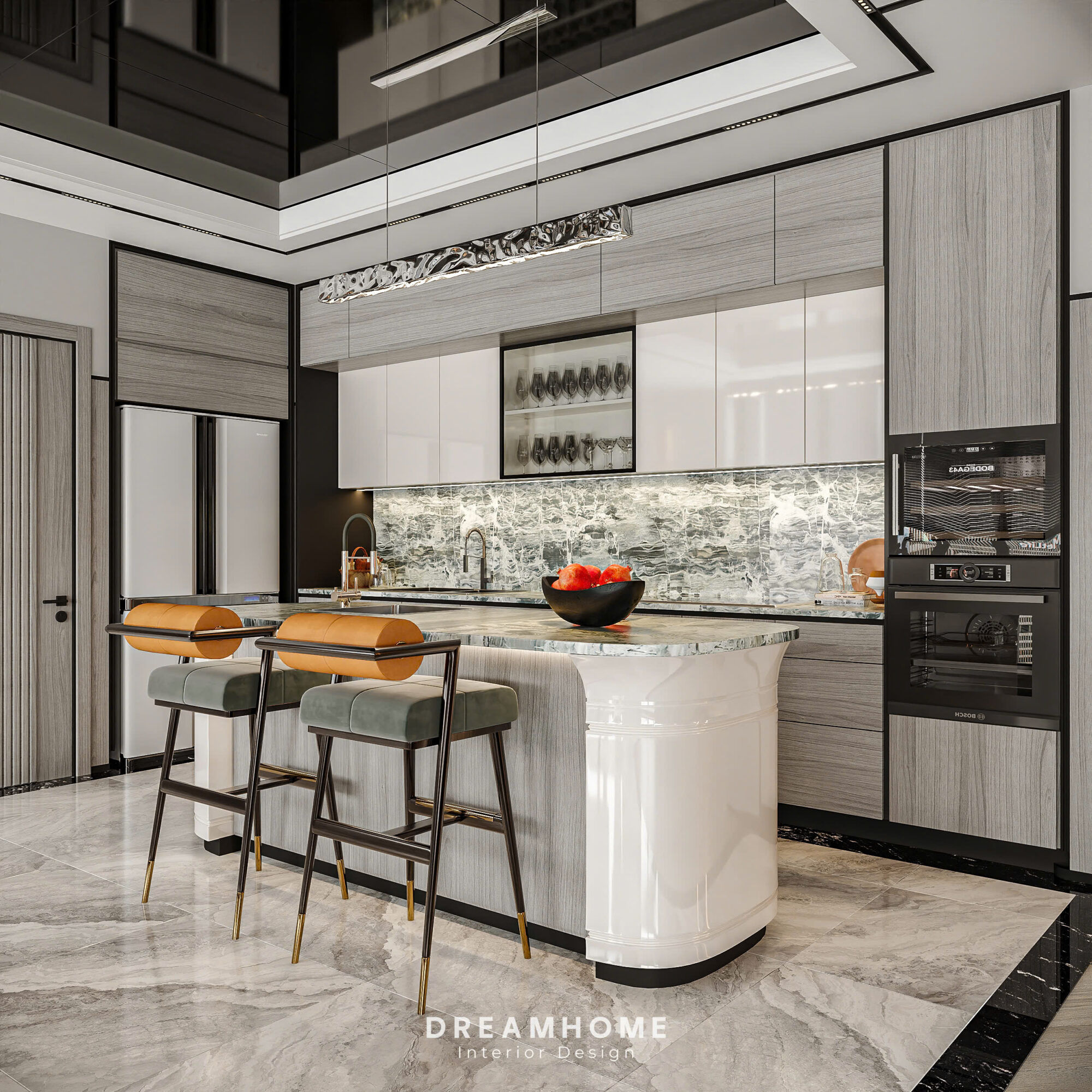 thiết kế nội thất penthouse ciputra