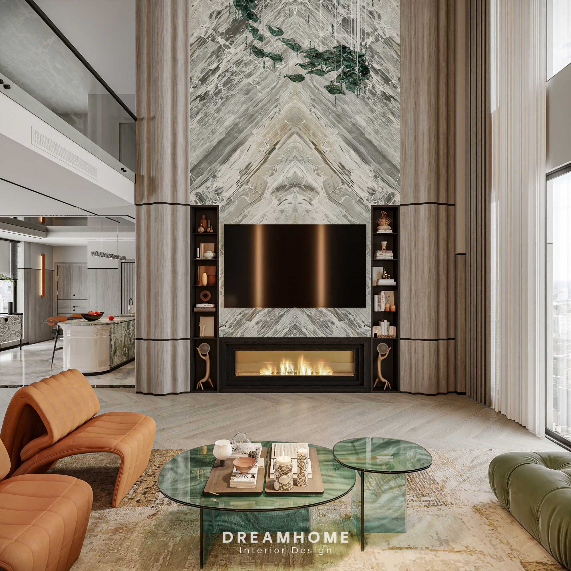 thiết kế nội thất penthouse sunshine city