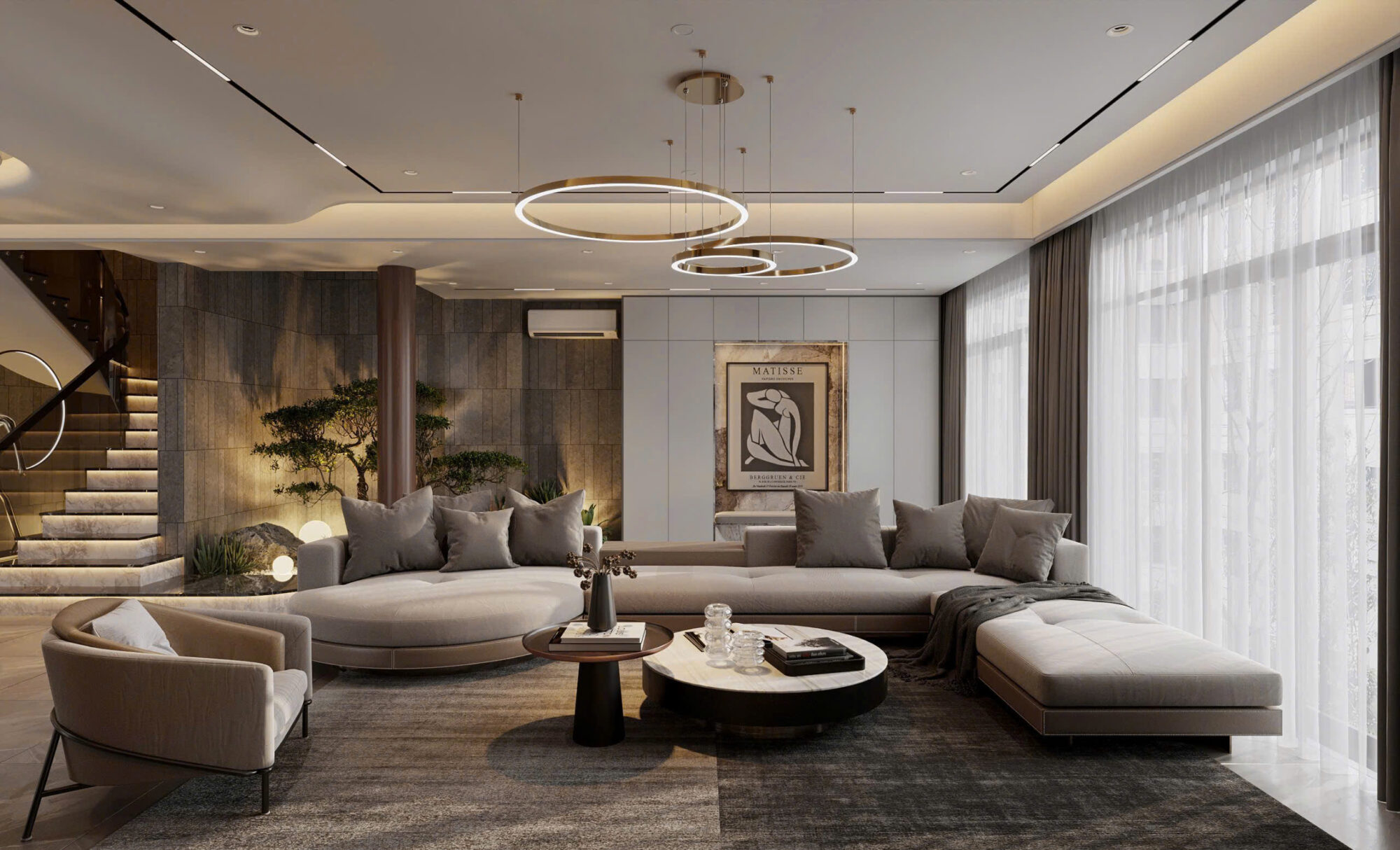 thiết kế nội thất biệt thự liền kề