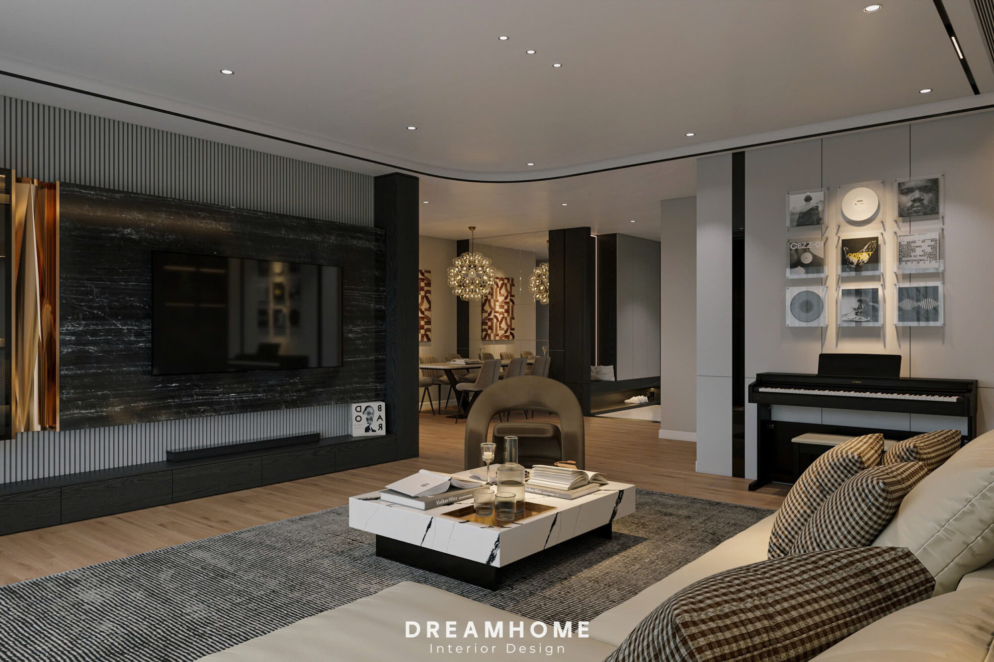 thiết kế nội thất duplex Ecopark