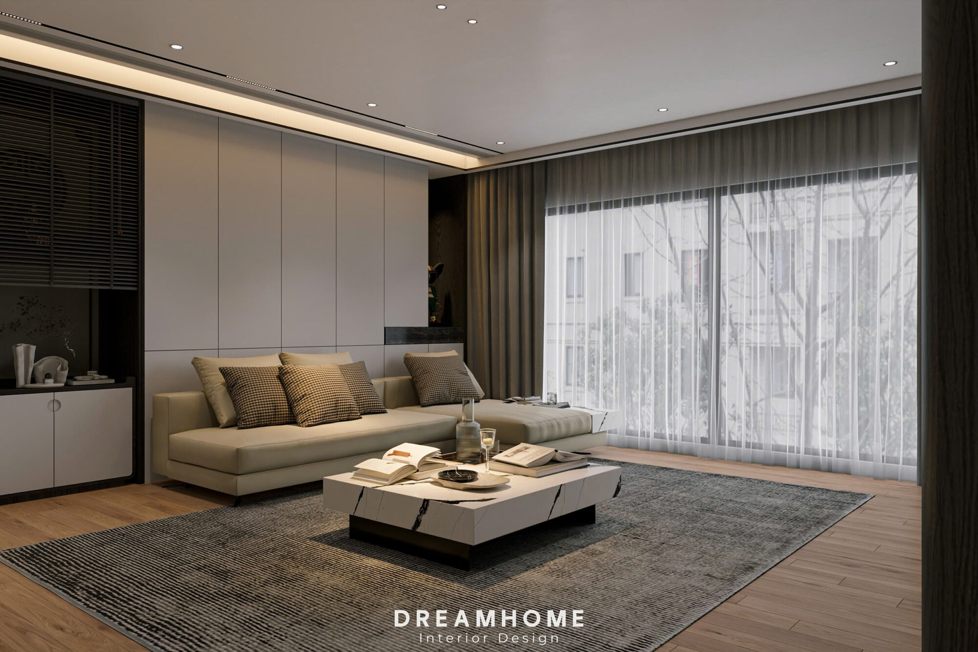 thiết kế nội thất duplex Ecopark
