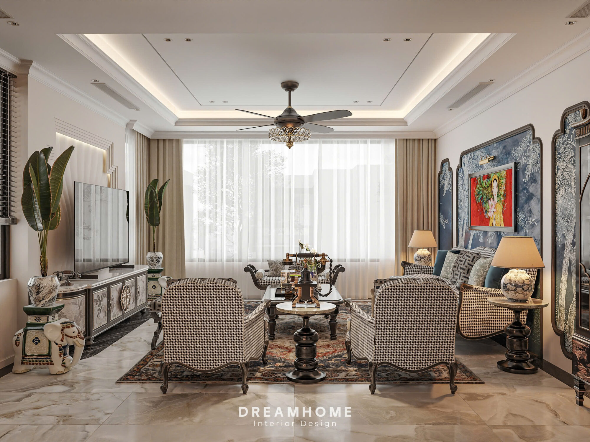 thiết kế nội thất penthouse sunshine city