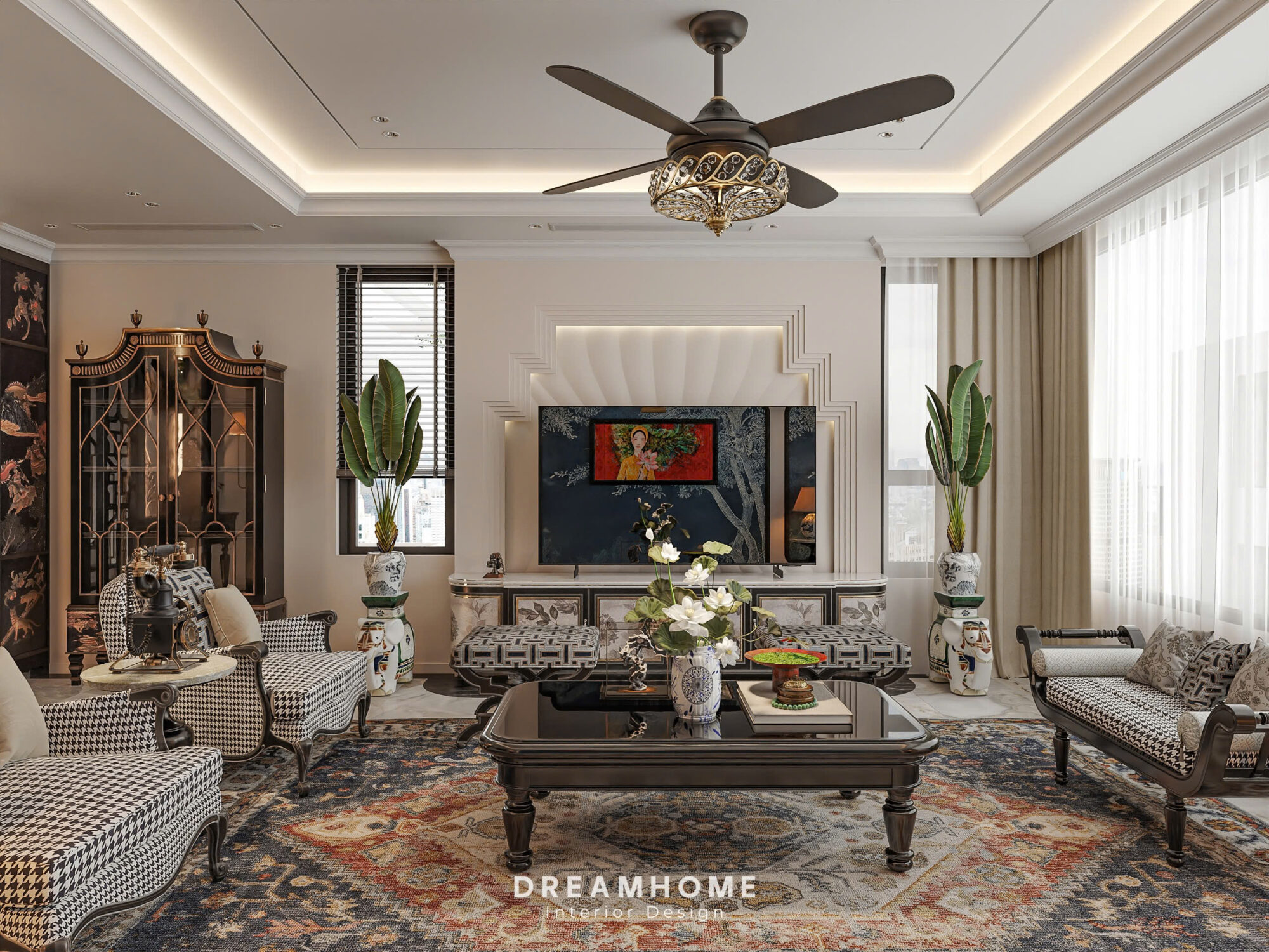 thiết kế nội thất penthouse sunshine city