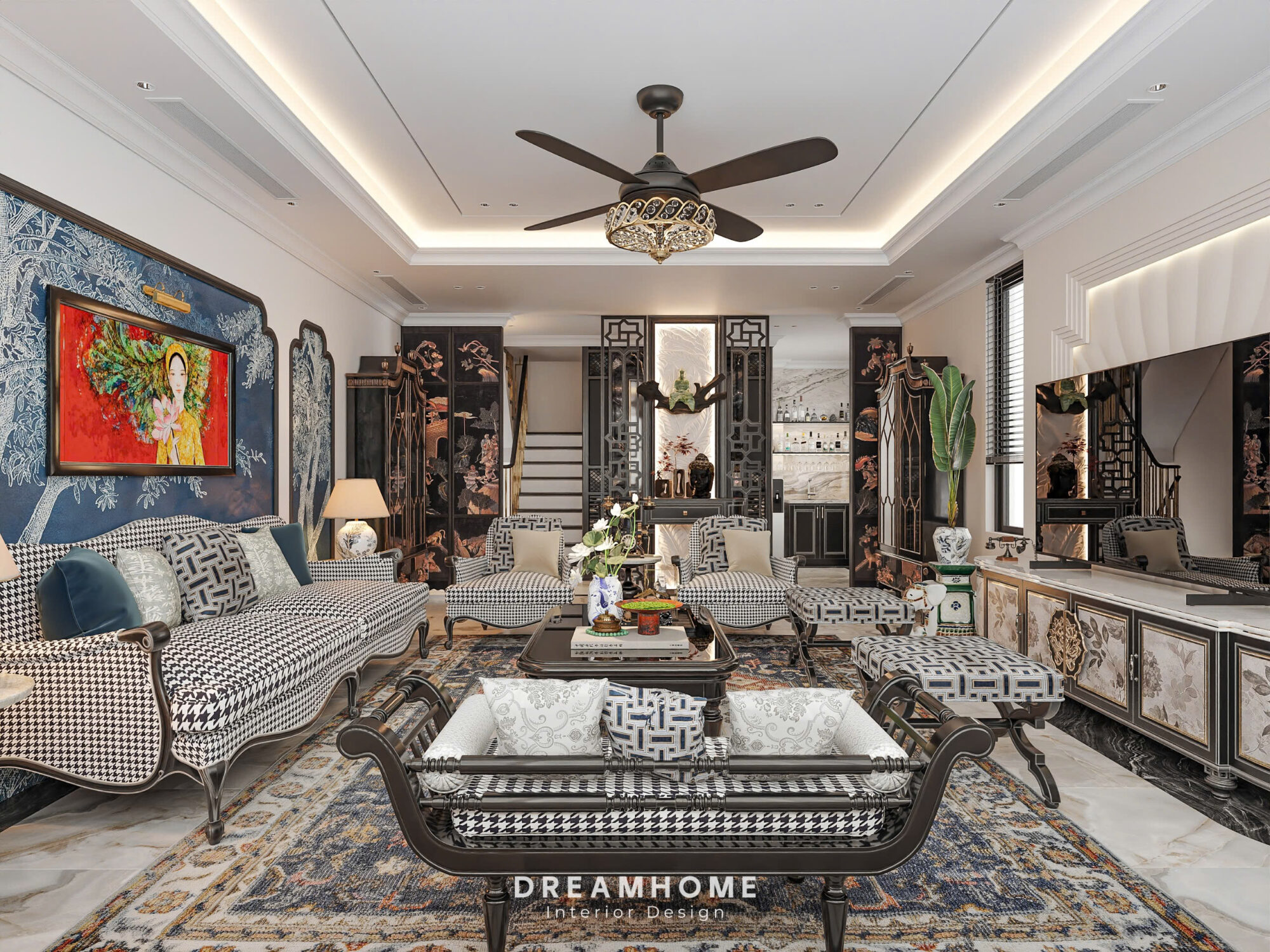 thiết kế nội thất penthouse sunshine city