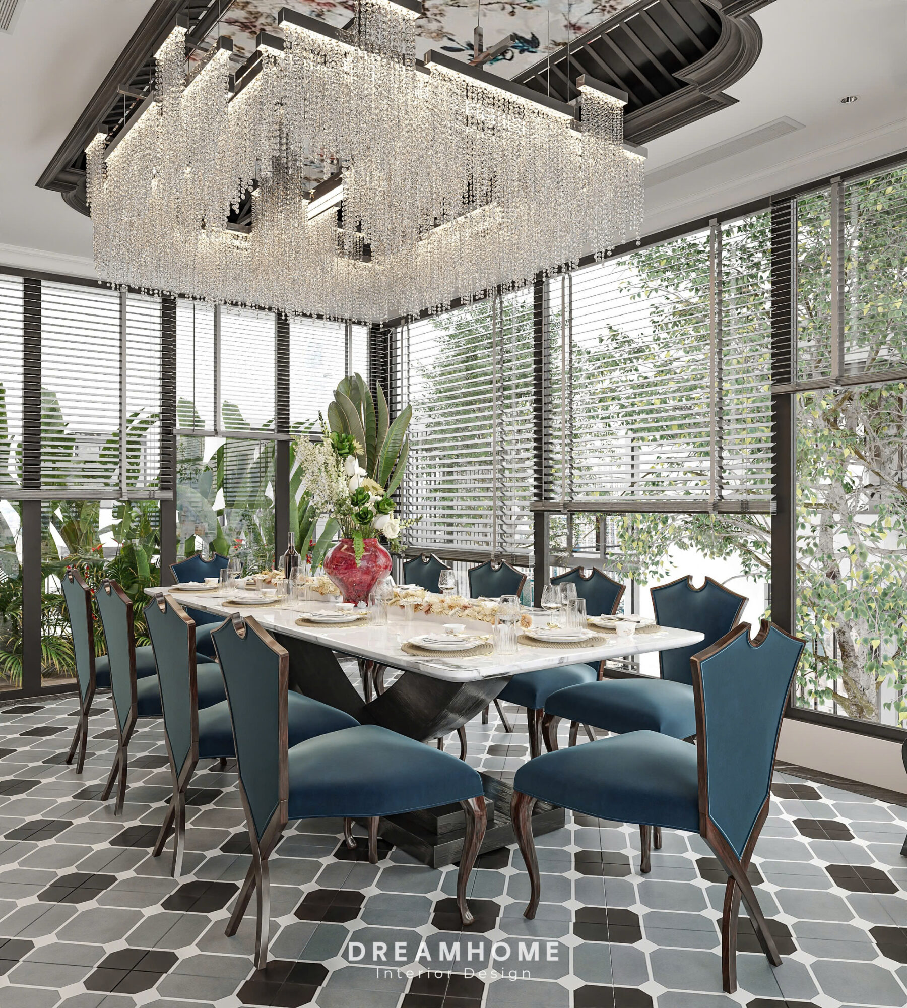 thiết kế nội thất penthouse sunshine city