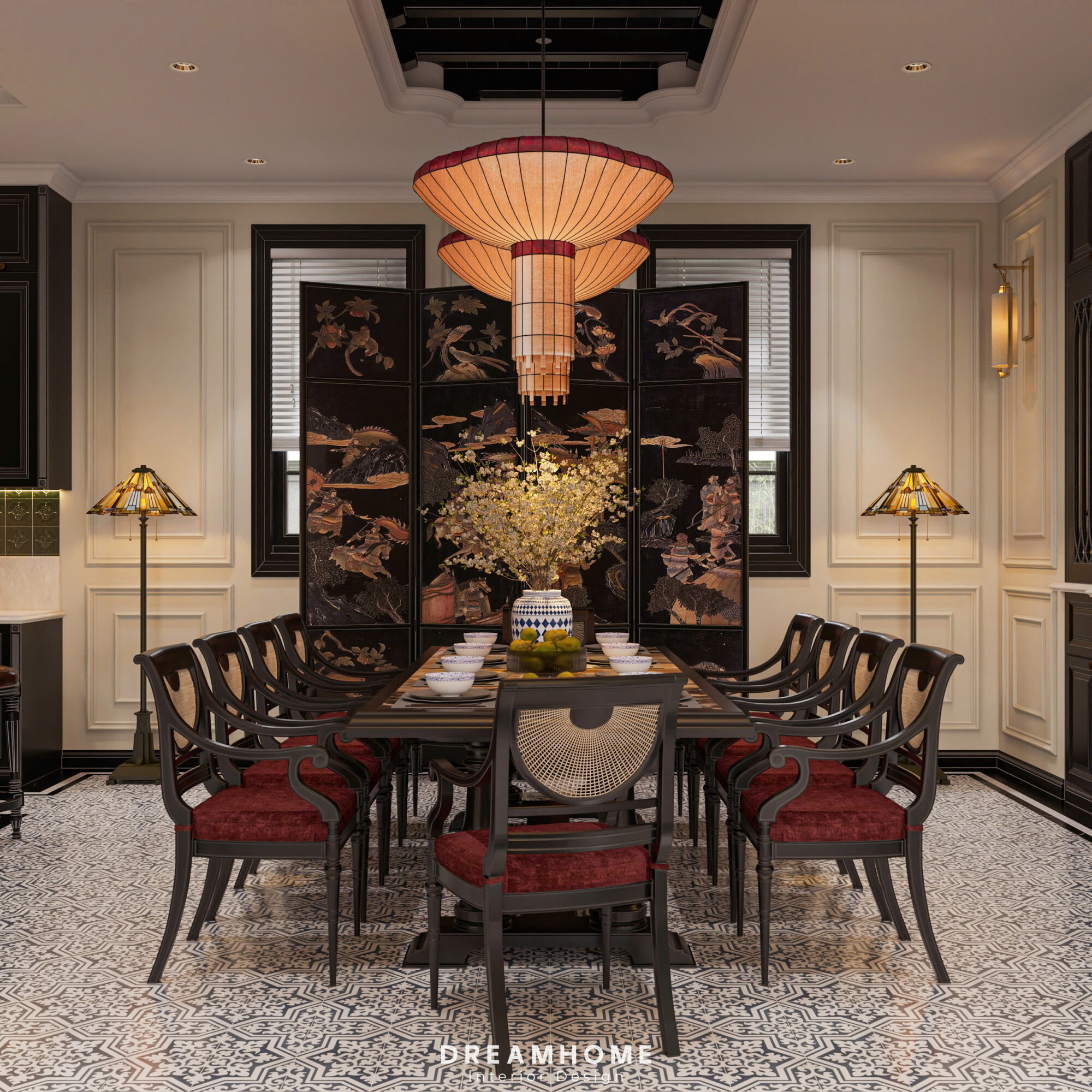 thiết kế nội thất biệt thự liền kề