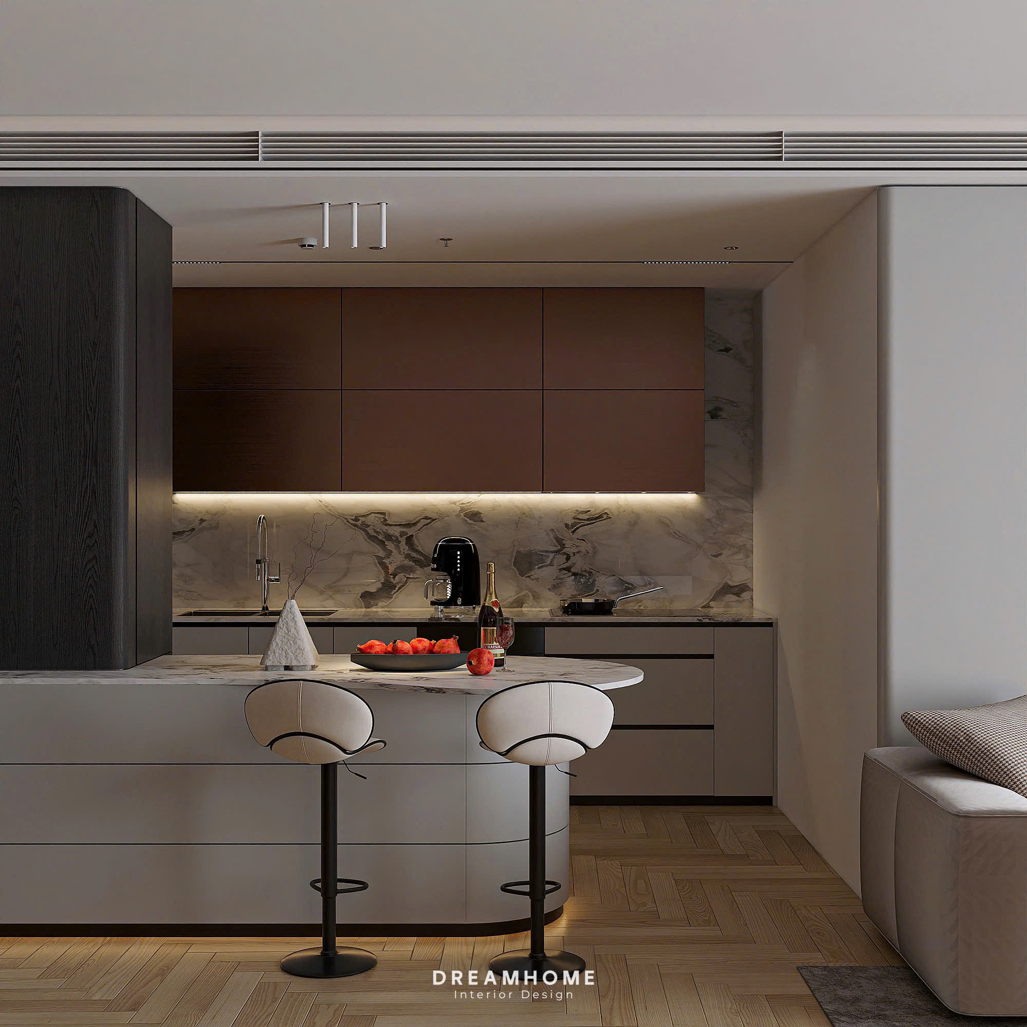 thiết kế nội thất duplex Ecopark