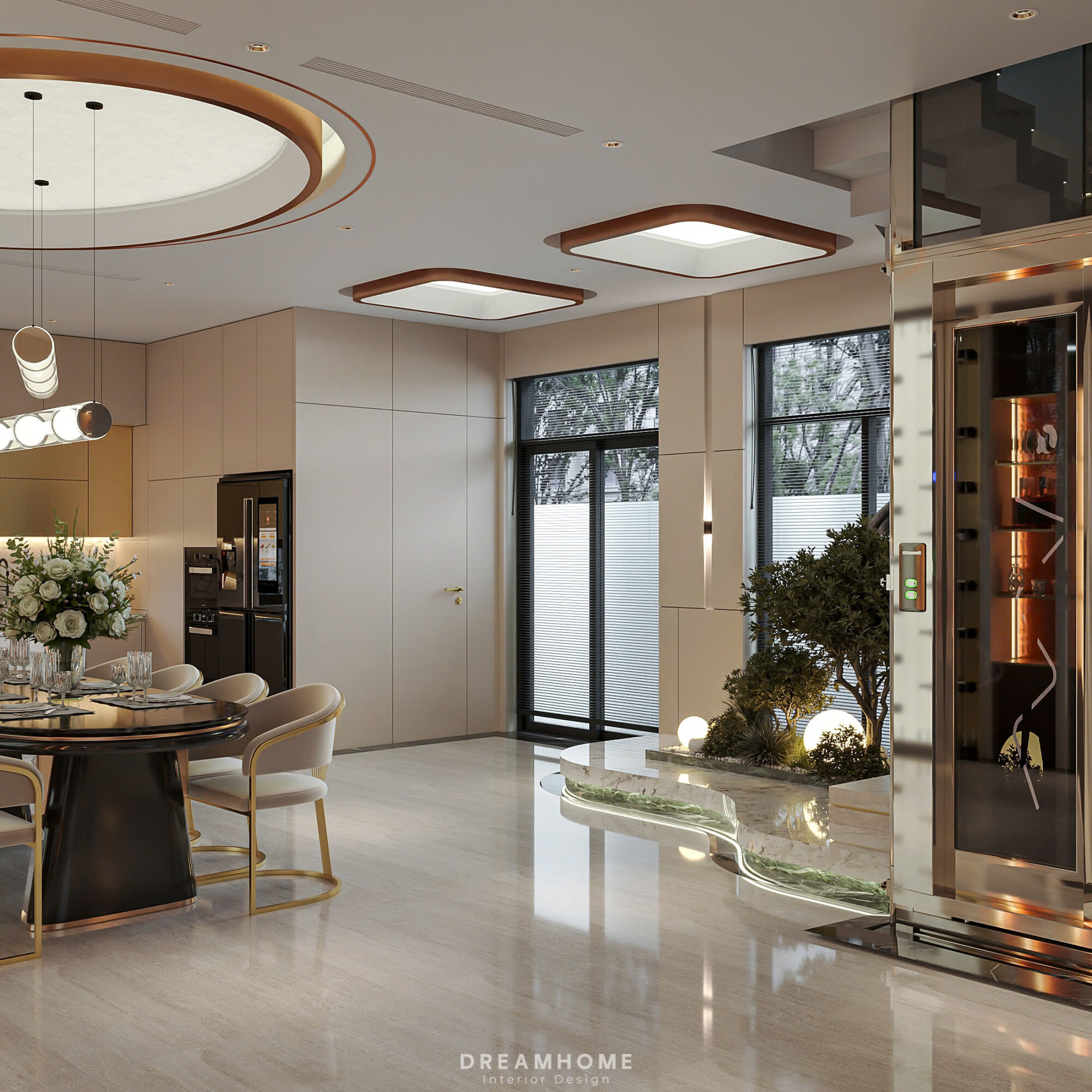 thiết kế nội thất biệt thự