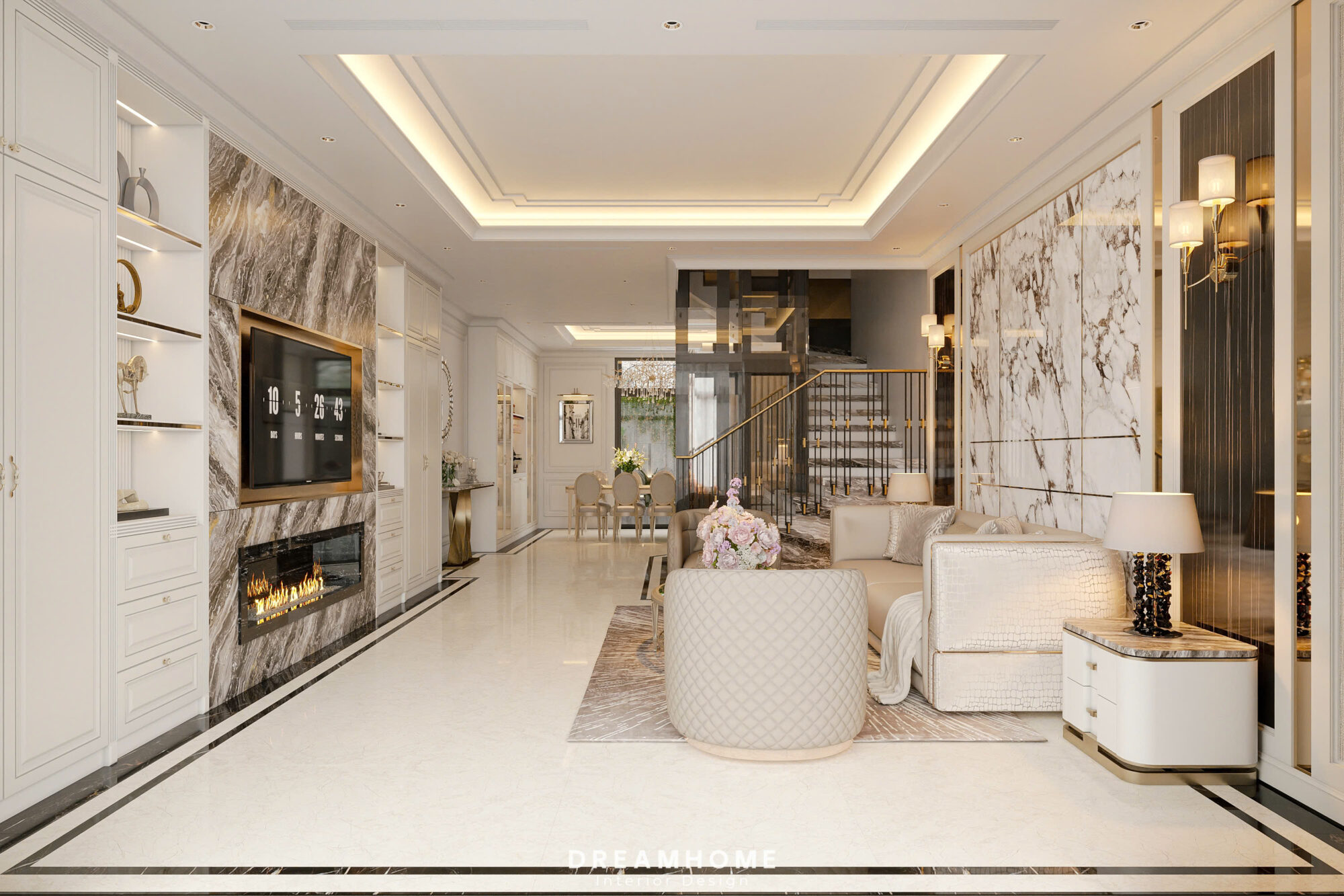 thiết kế nội thất golden point