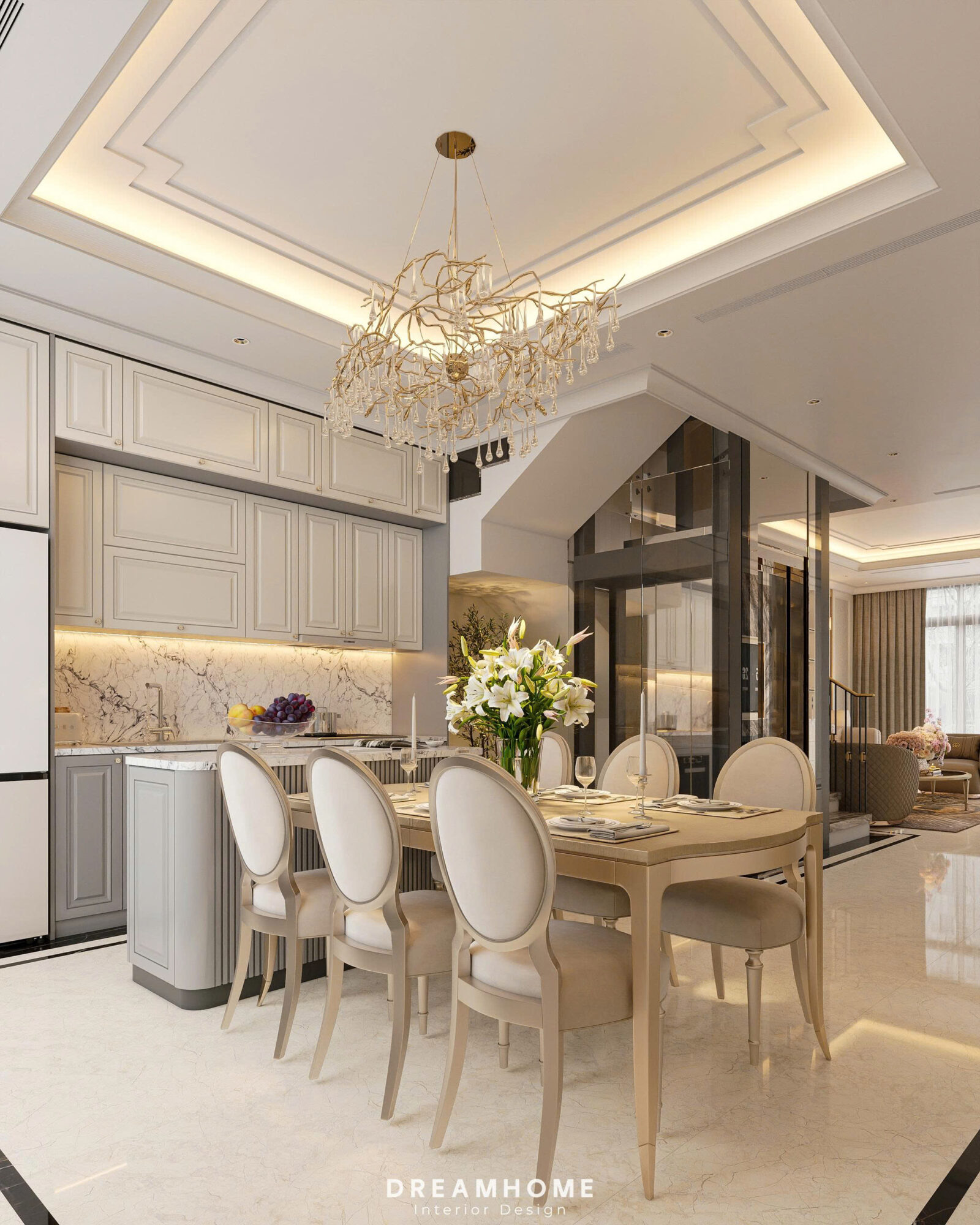 thiết kế nội thất golden point